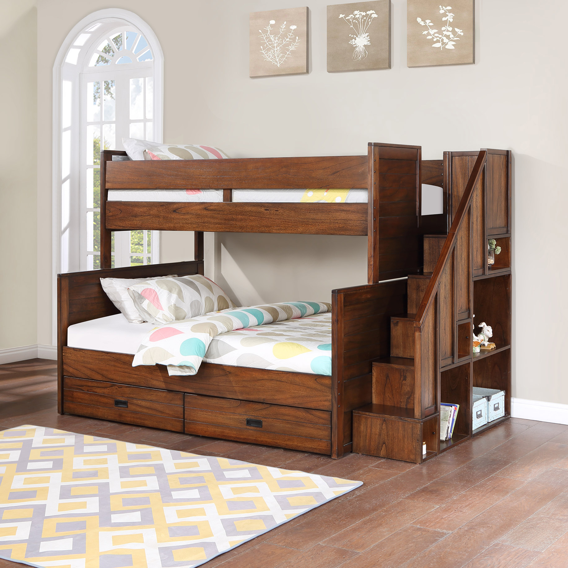 Dylan Twin over Double Bunk Bed