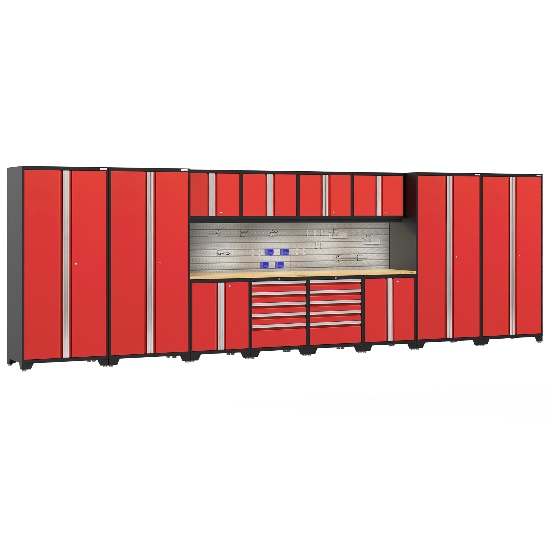 NewAge Products Série Pro - ensemble d'armoires, 14 pièces