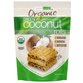 Tropical Fields Organic Crispy Coconut Rolls
