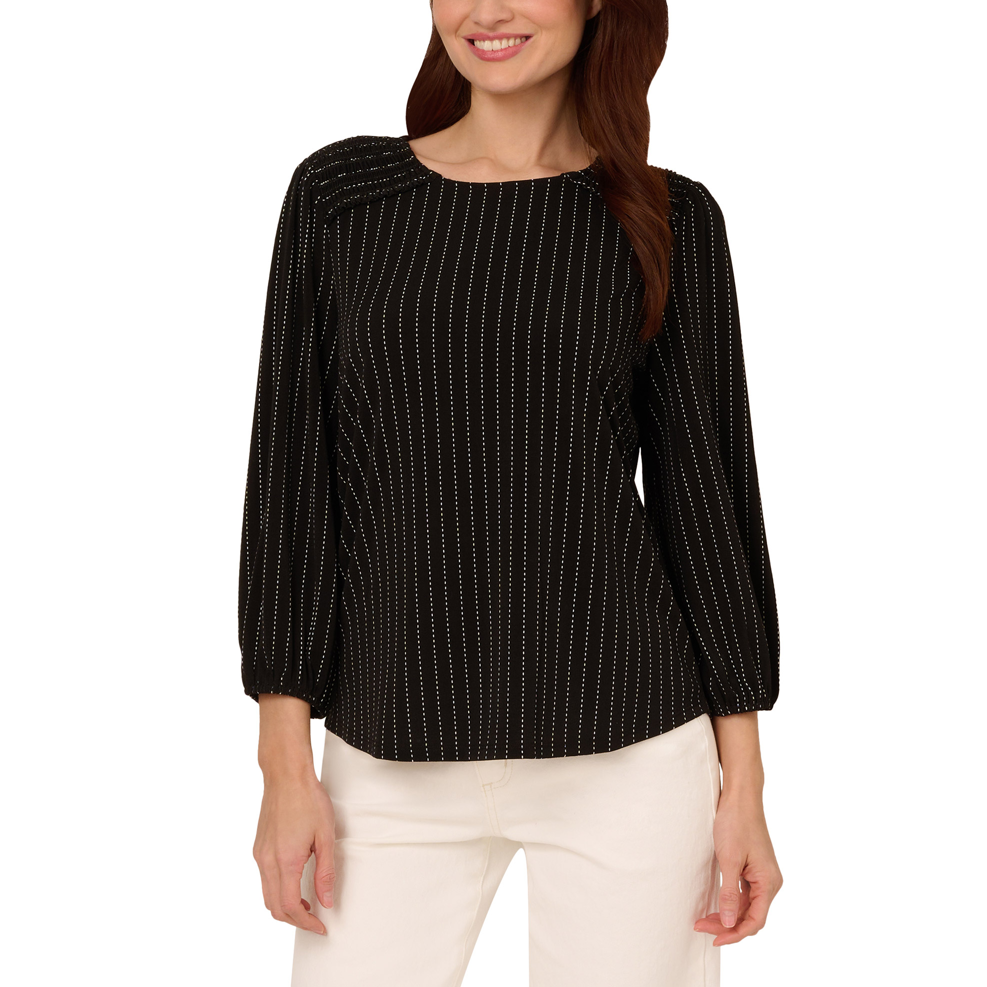B Collections by Bobeau Women's Flutter Sleeve Top | Costco