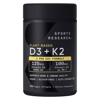Sports Research Vitamin D3 + K2