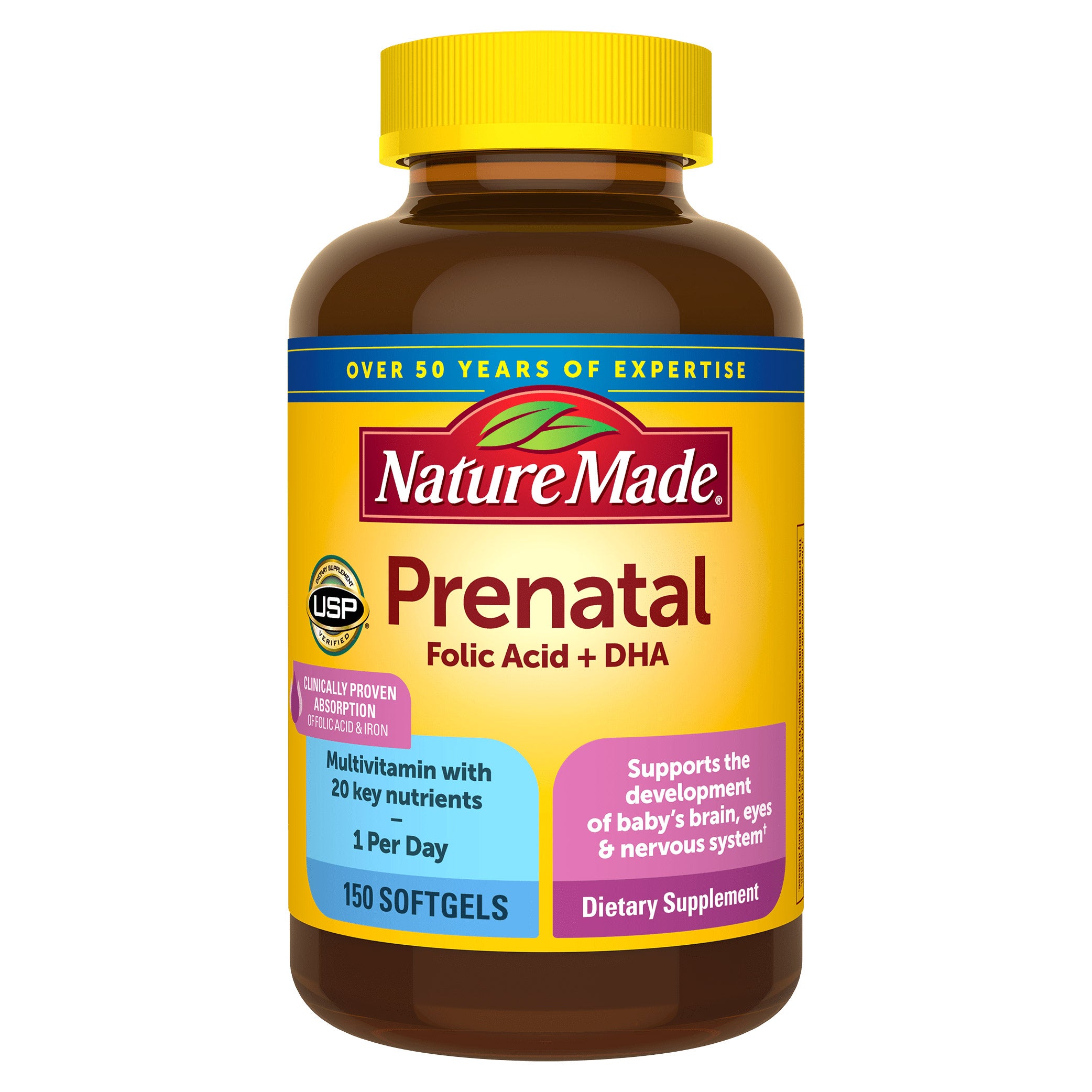 Nature Made Prenatal Multi + DHA