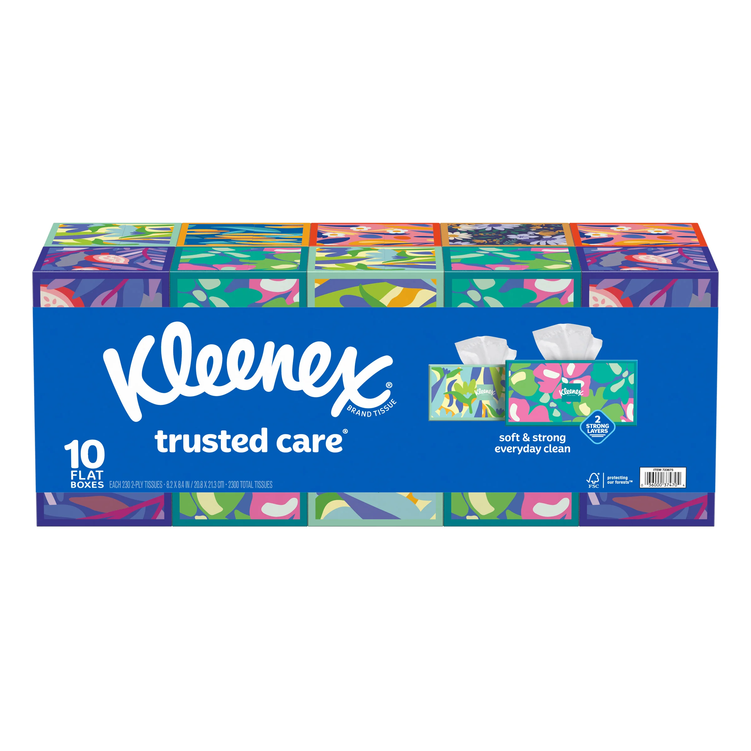 Kleenex Trusted Care Facial Tissue