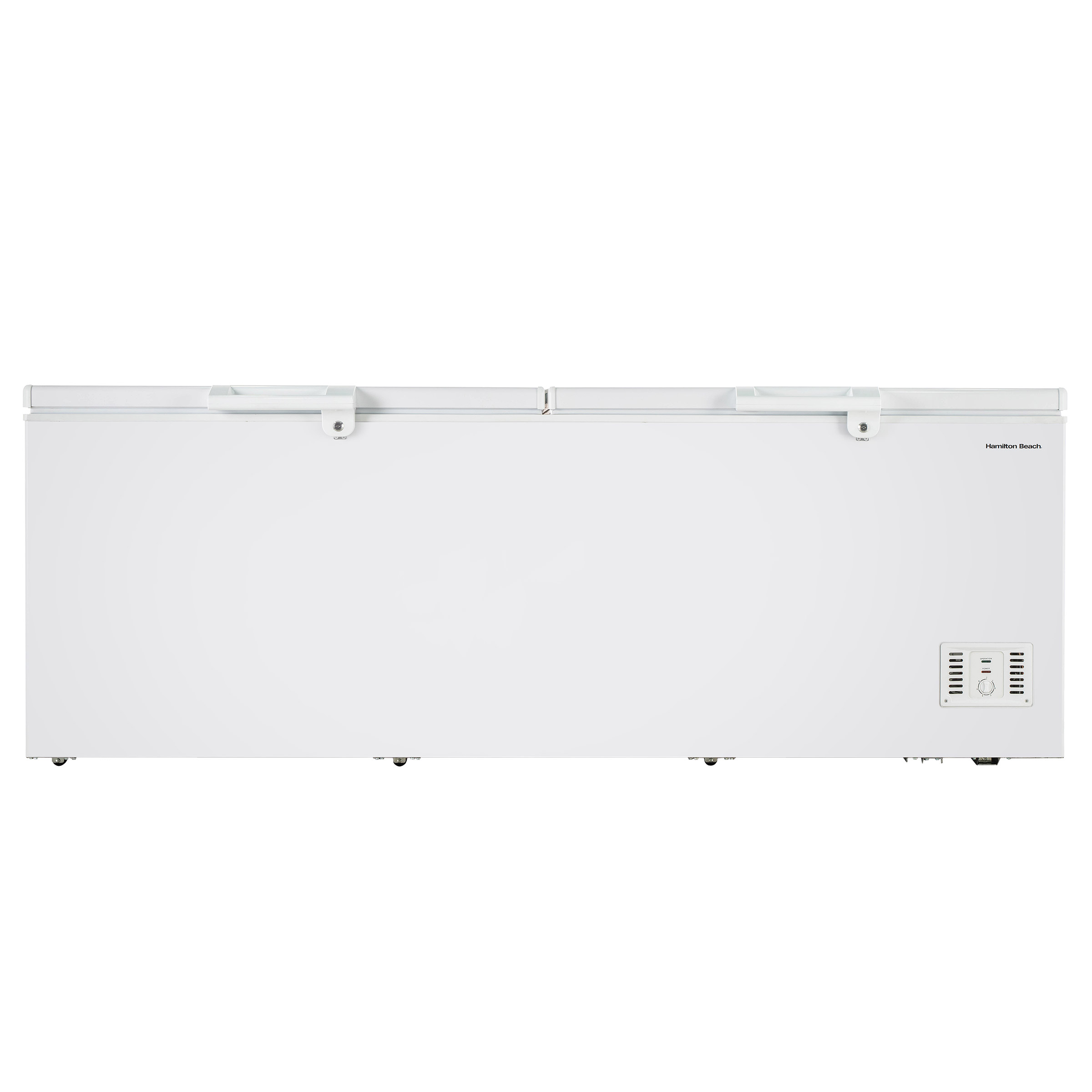 Hamilton Beach 89.6 in. 35 cu ft. White Commercial Chest Freezer