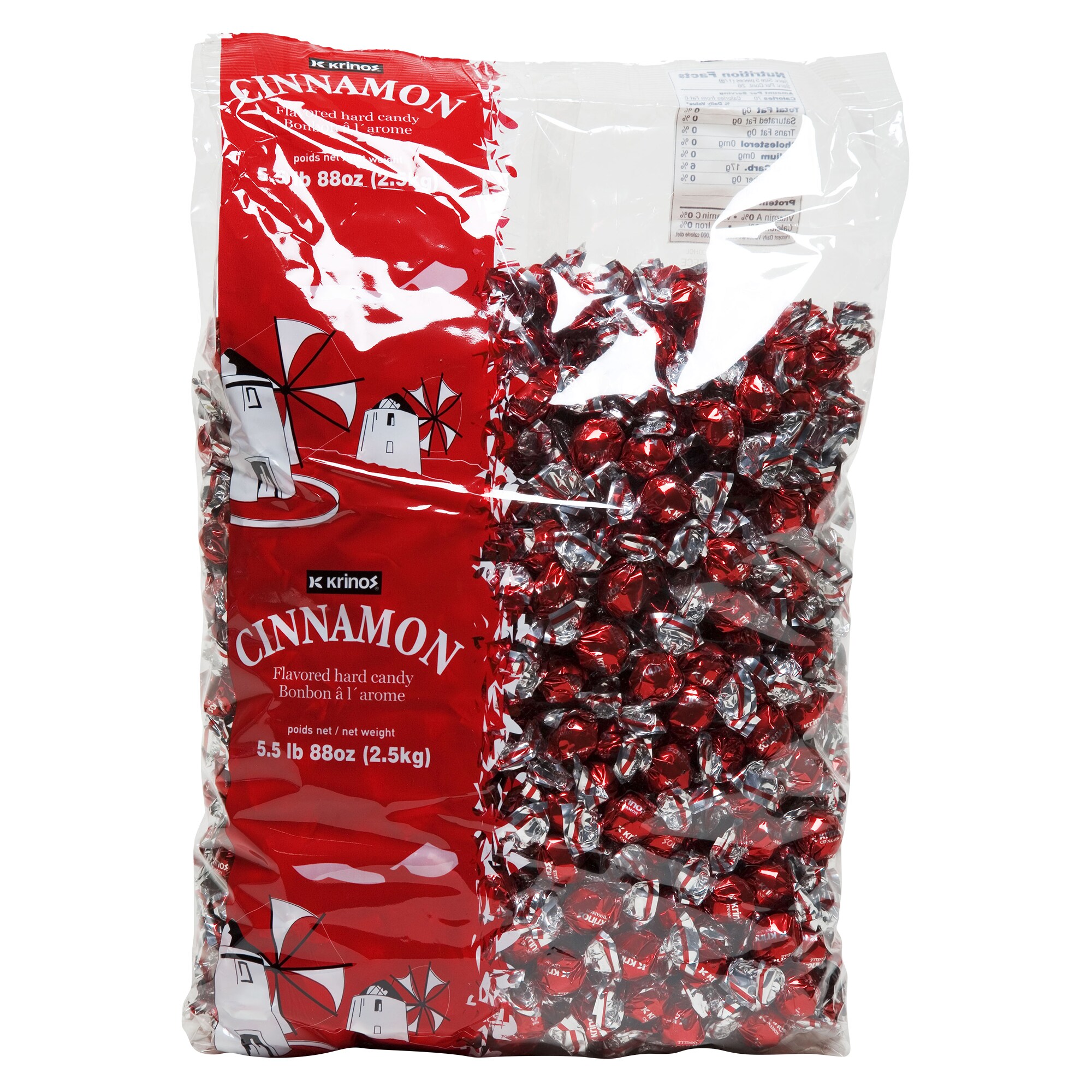 Krinos Cinnamon Candy, 2.5 kg
