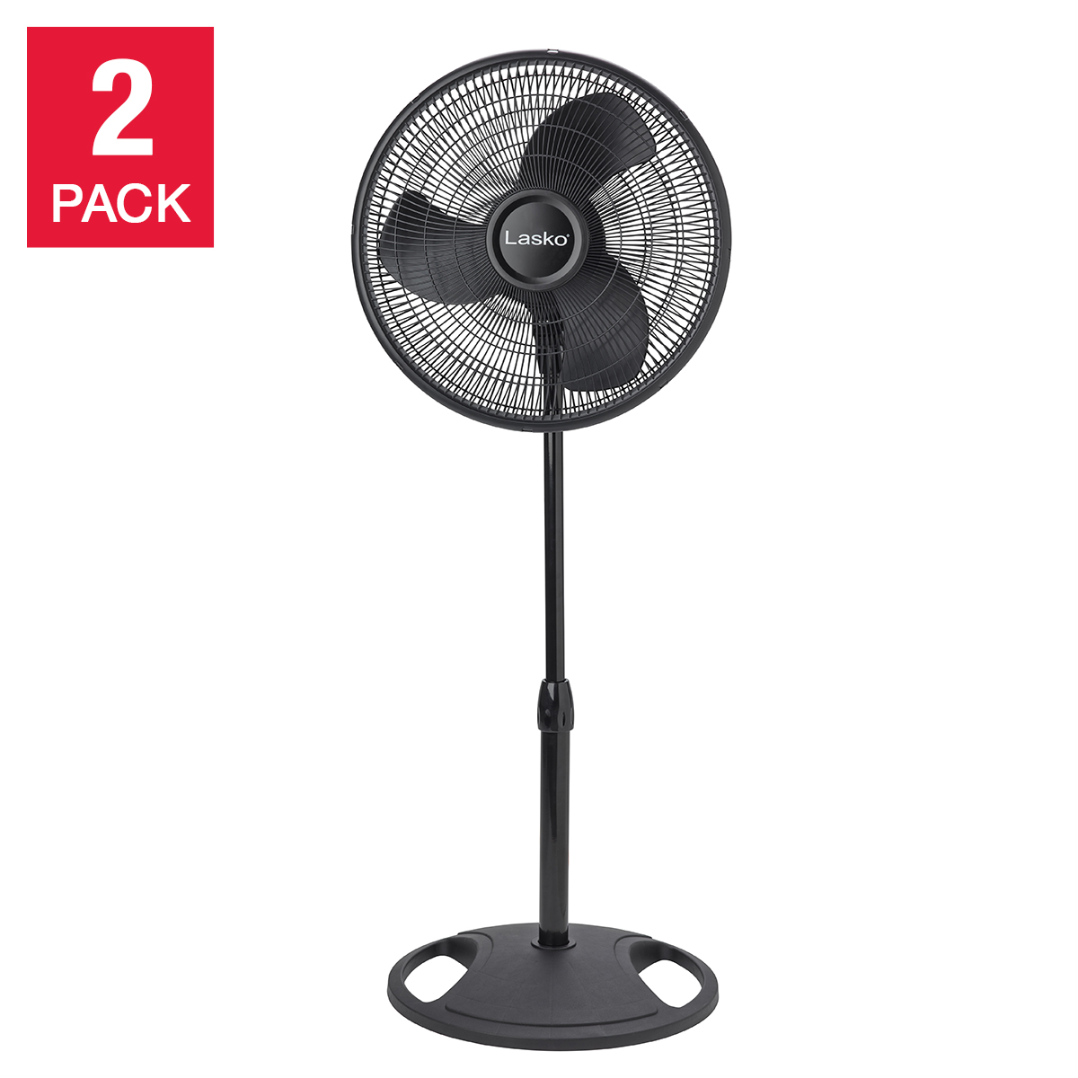 Lasko Oscillating Stand Fan 40.6 cm (16 in.), 2-pack | Costco