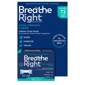 Breathe Right Extra Strength Clear Nasal Strips