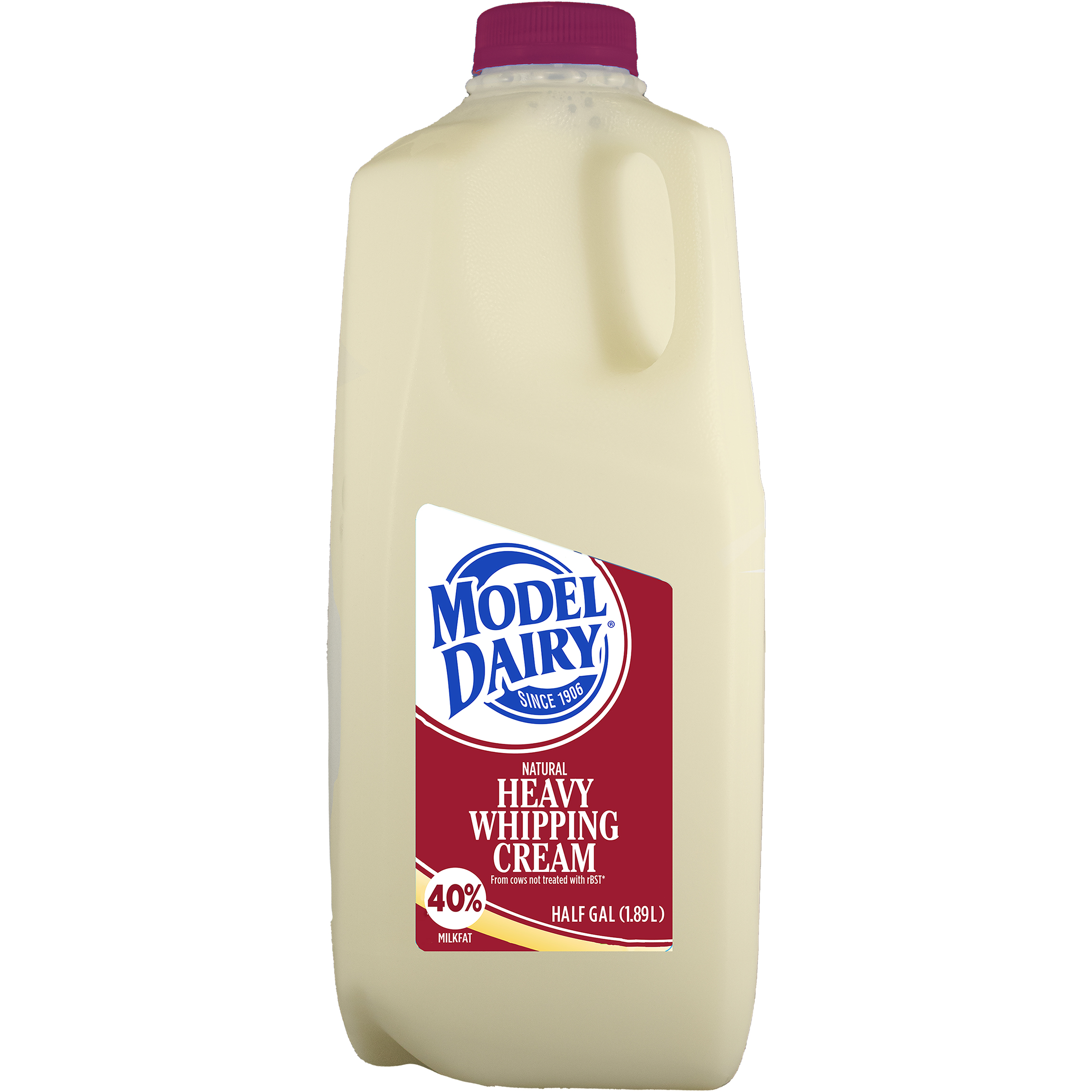 Model Dairy Heavy Whipping Cream, Half Gallon