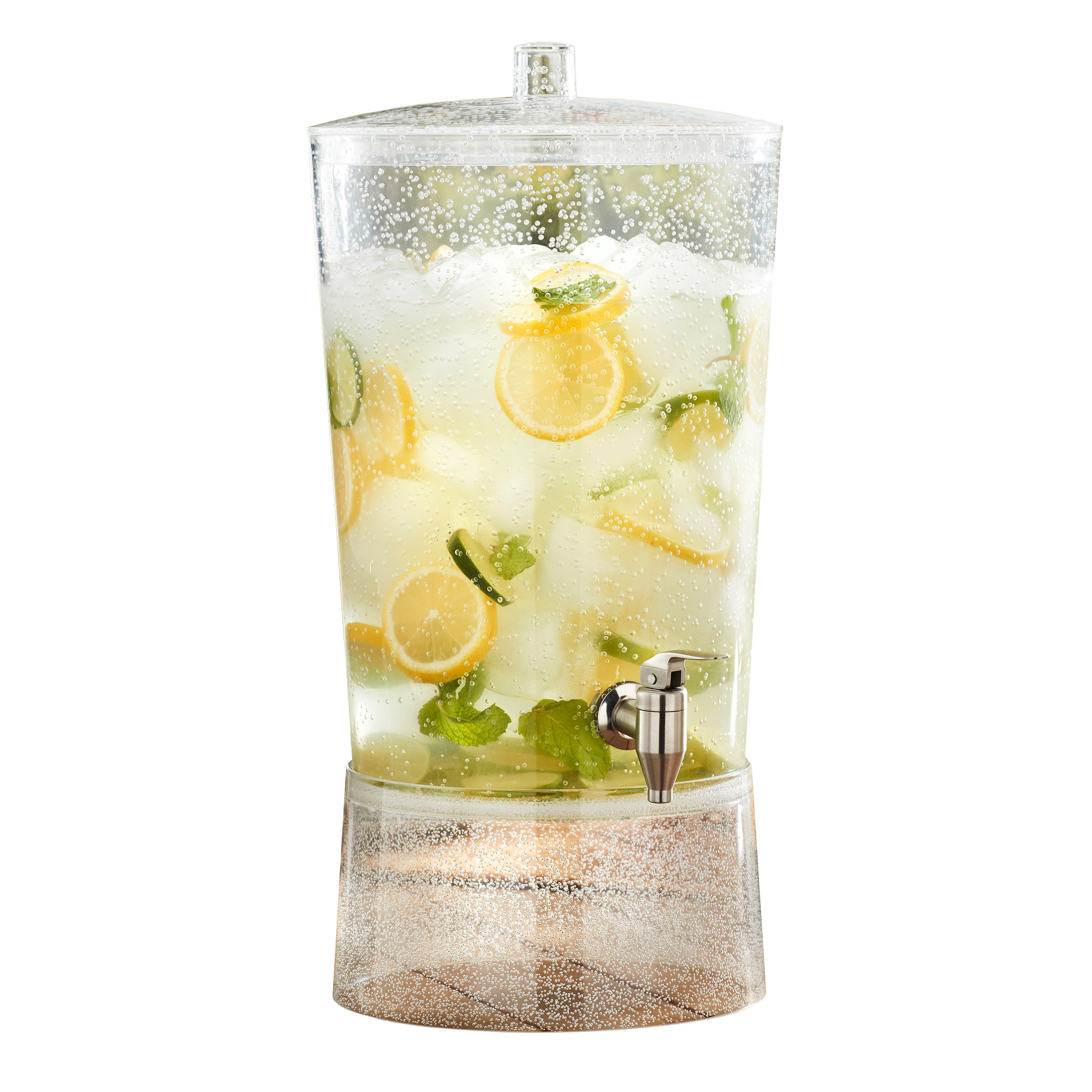 Fizz Acrylic Drink Dispenser, 11 L (2.9 gal)