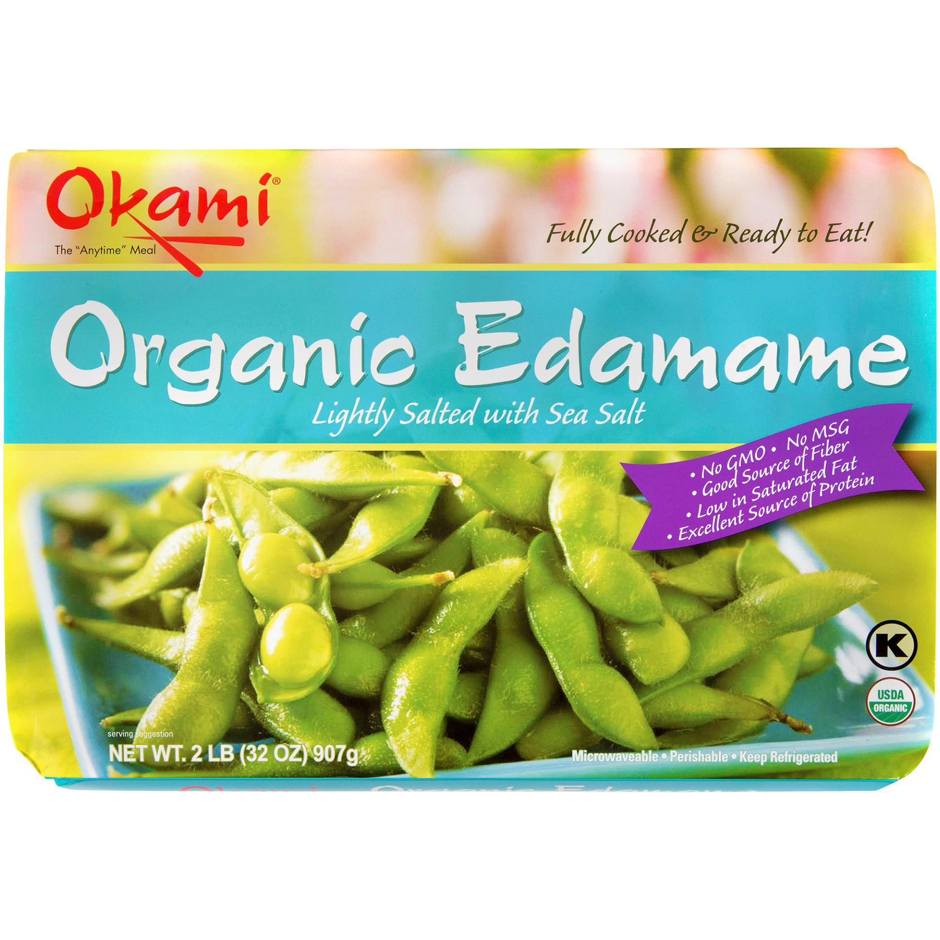 Okami Organic Edamame, 2 lbs