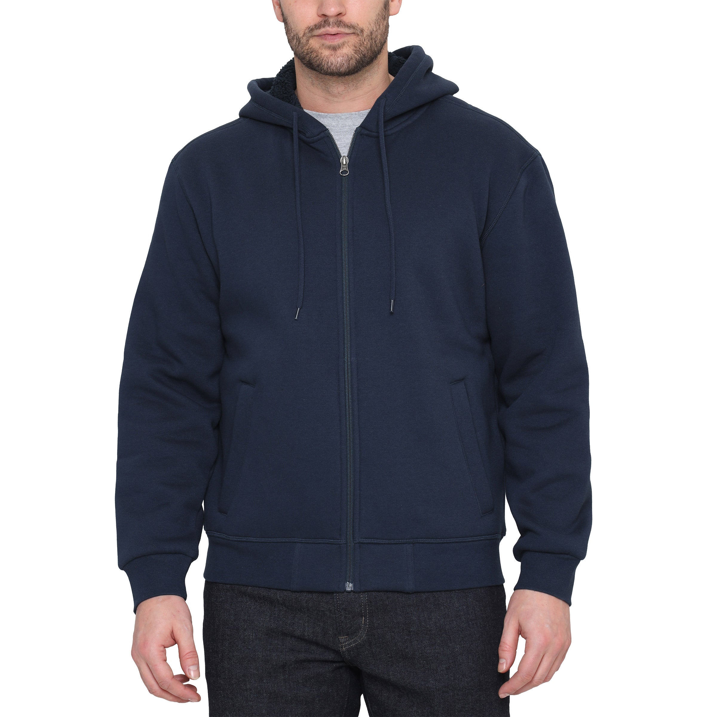 BC Clothing men’s full zip hoodie