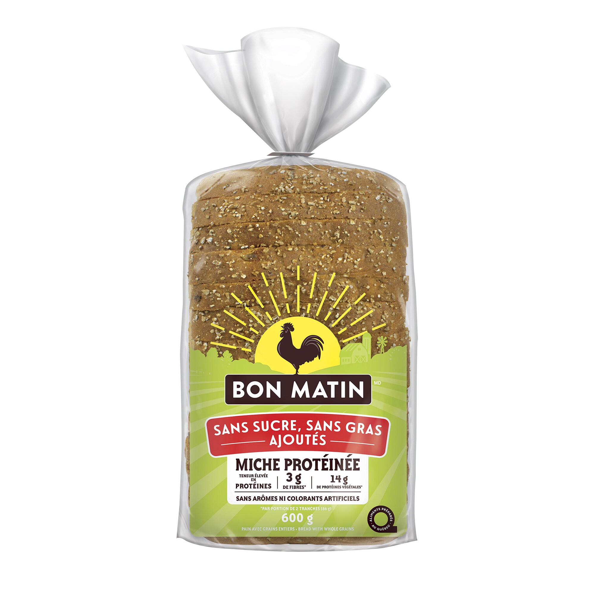 Bon Matin Protein Bread, 3 x 600 g