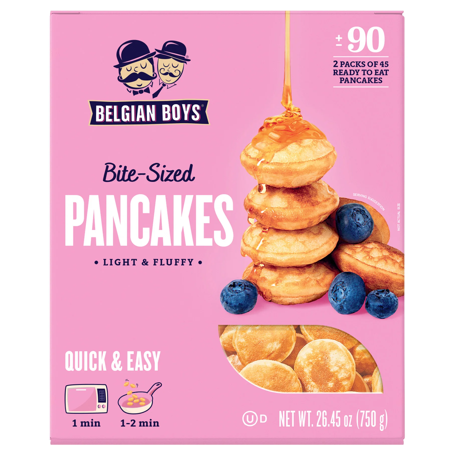 Belgian Boys Mini Pancakes