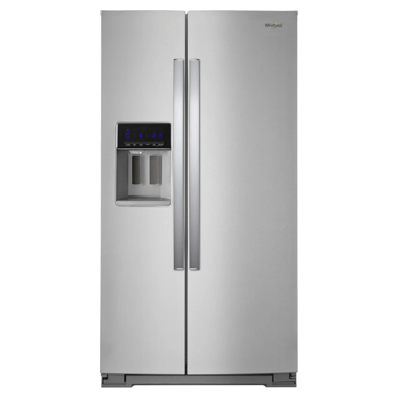 Whirlpool 28 cu. ft. Side-by-Side Refrigerator with Exterior Ice and Water Dispenser