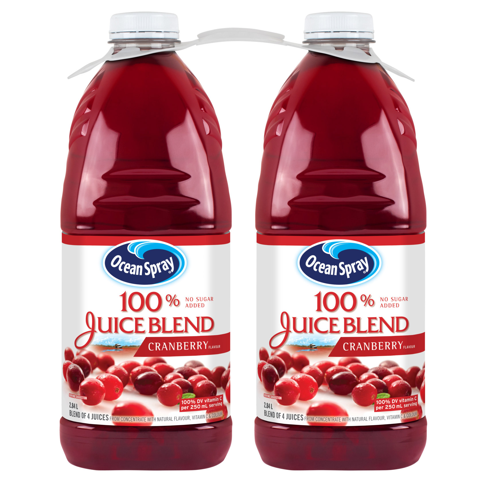 Ocean Spray Cranberry Juice Blend, 2 × 2.84 L