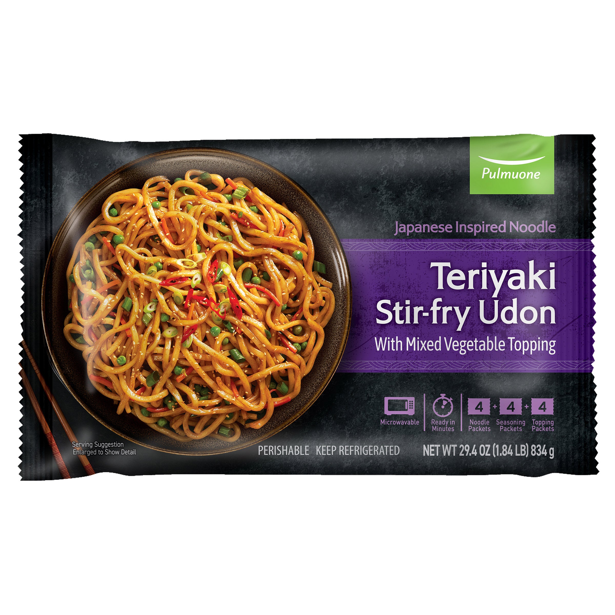 Pulmuone Teriyaki Stir-Fry Udon