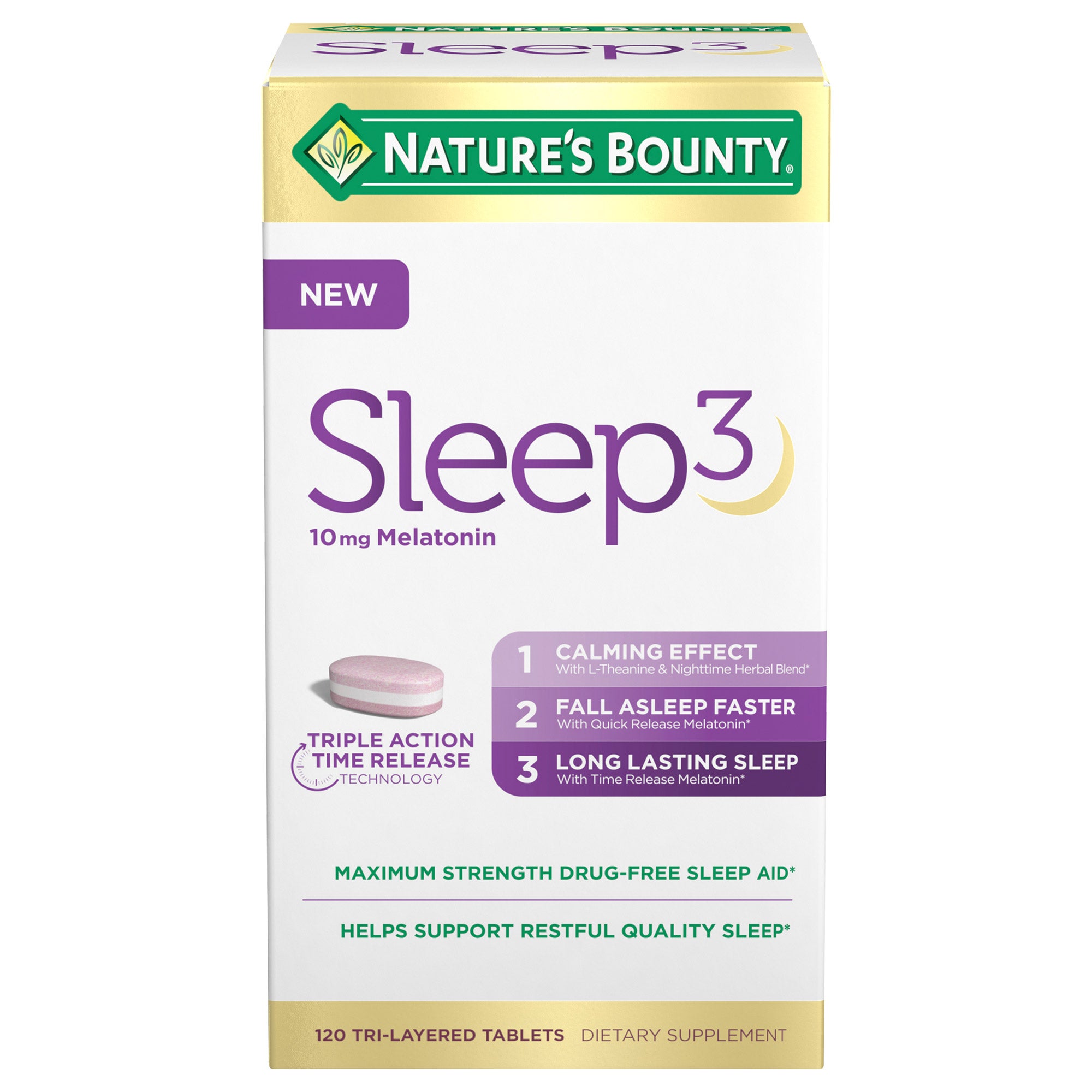 Nature's Bounty Sleep3 Melatonin