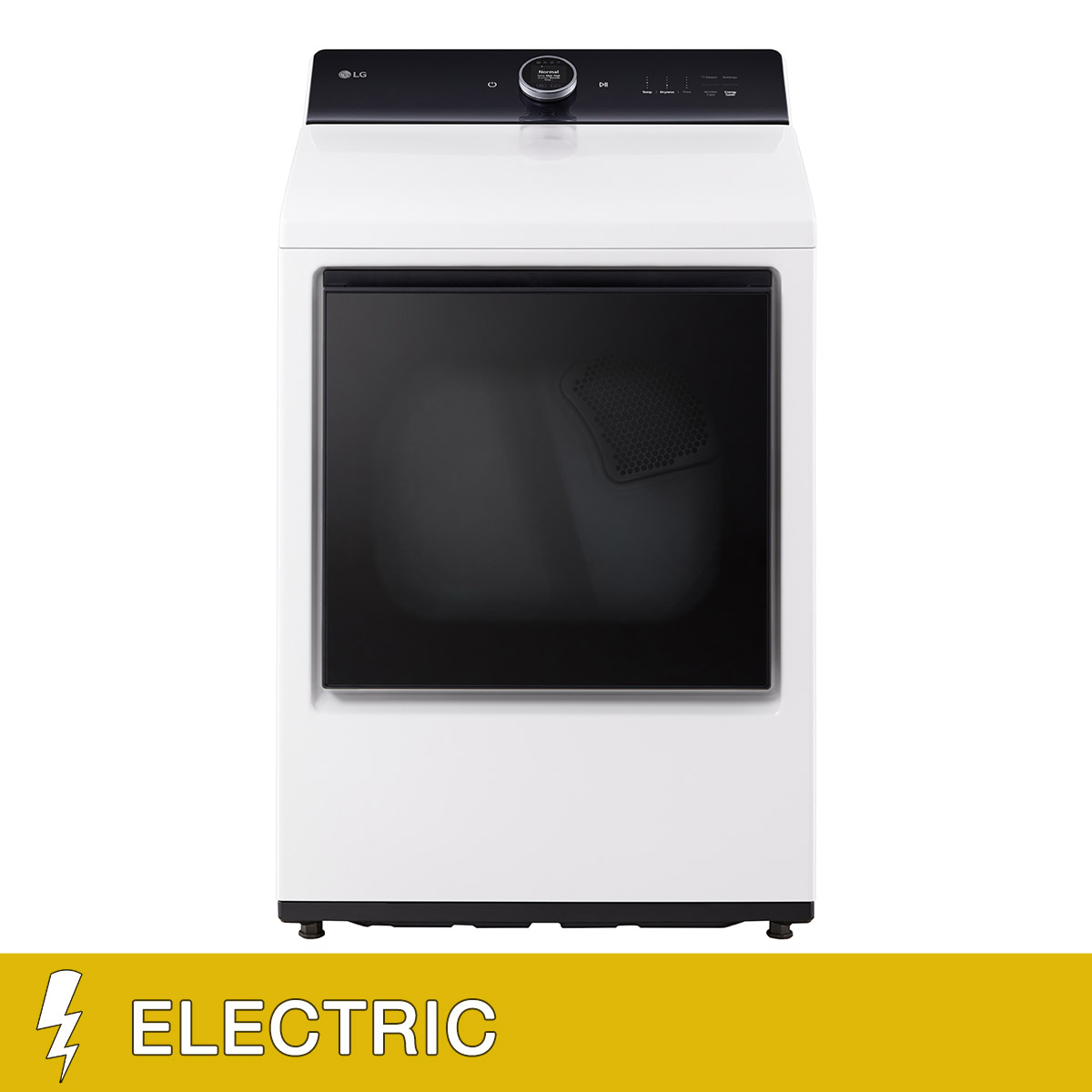 LG 7.3 cu. ft. Rear Control ELECTRIC Dryer with AI Sensing and TurboSteam