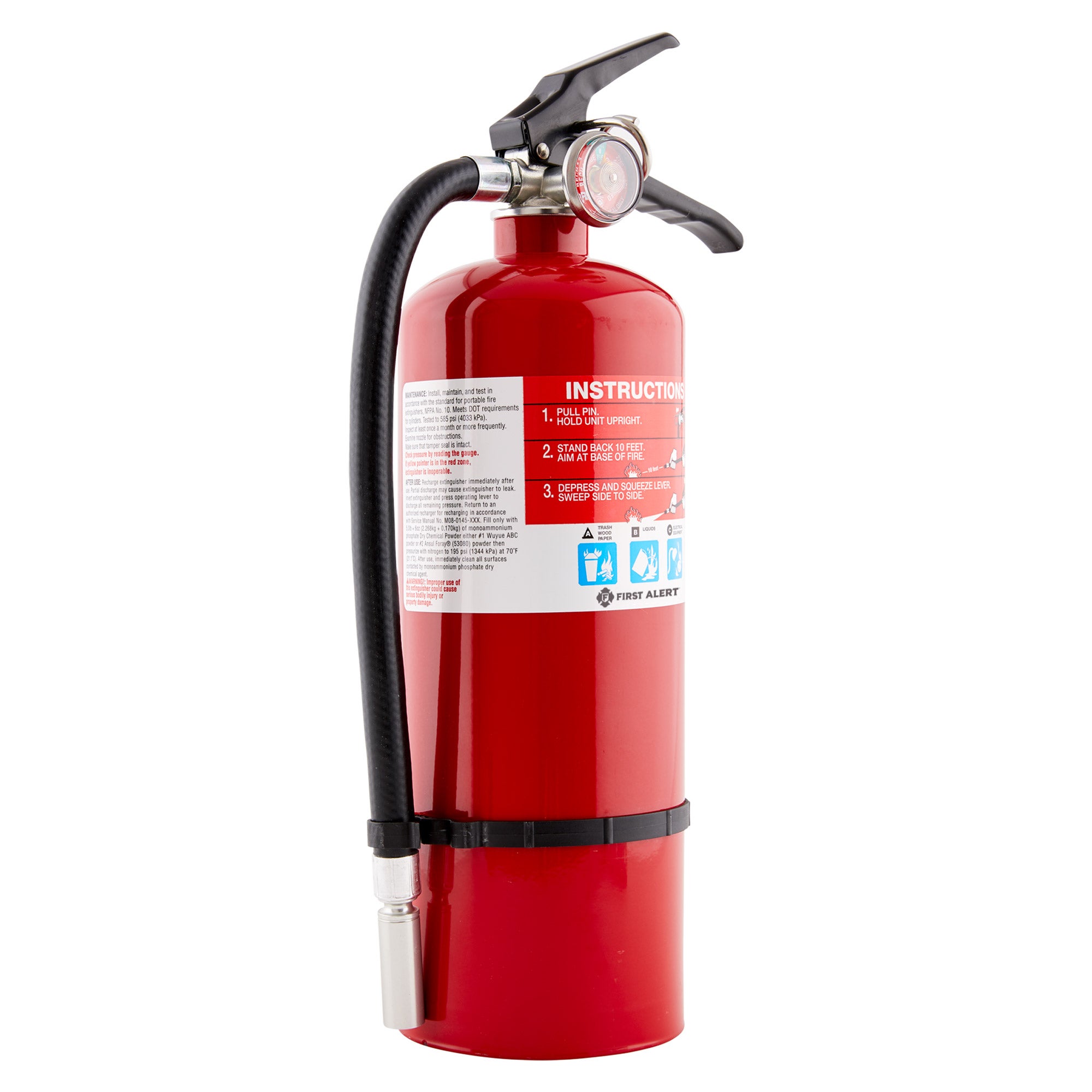 First Alert Fire Extinguisher