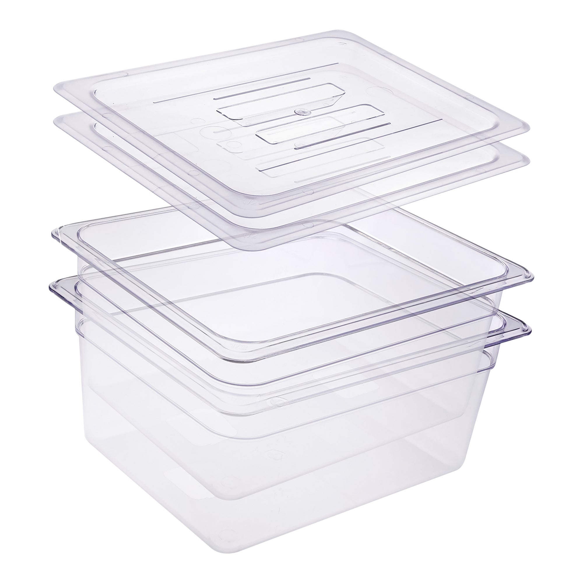 Sagetra Half-size x 15.2 cm (6 in) Deep Polycarbonate Food Pan