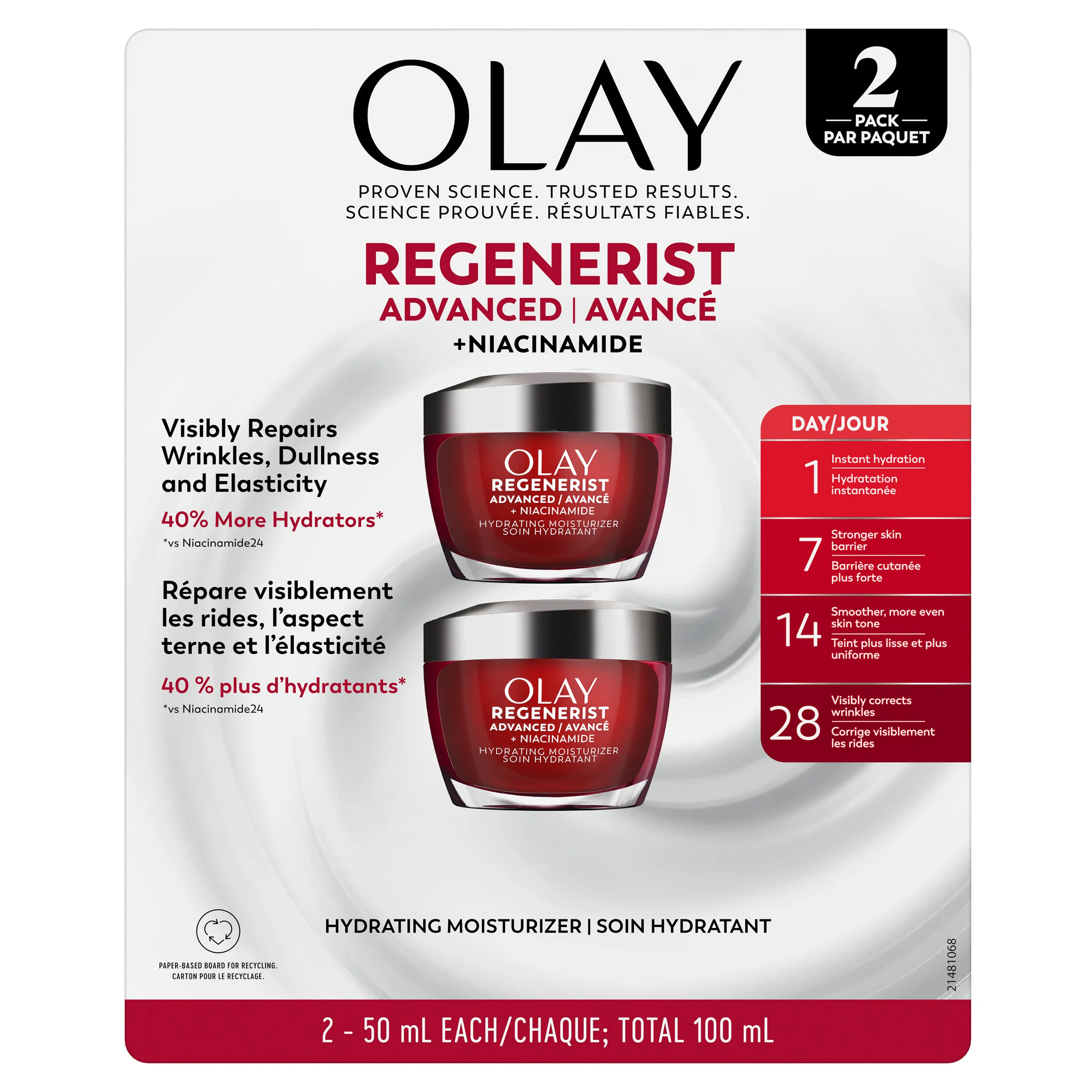 Olay Regenerist day cream