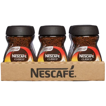 Nescafe Clasico Instant Coffee, Dark Roast, 1.7 oz, 12 ct Nescafe Clasico Instant Coffee, Dark Roast, 1.7 oz, 12 ct