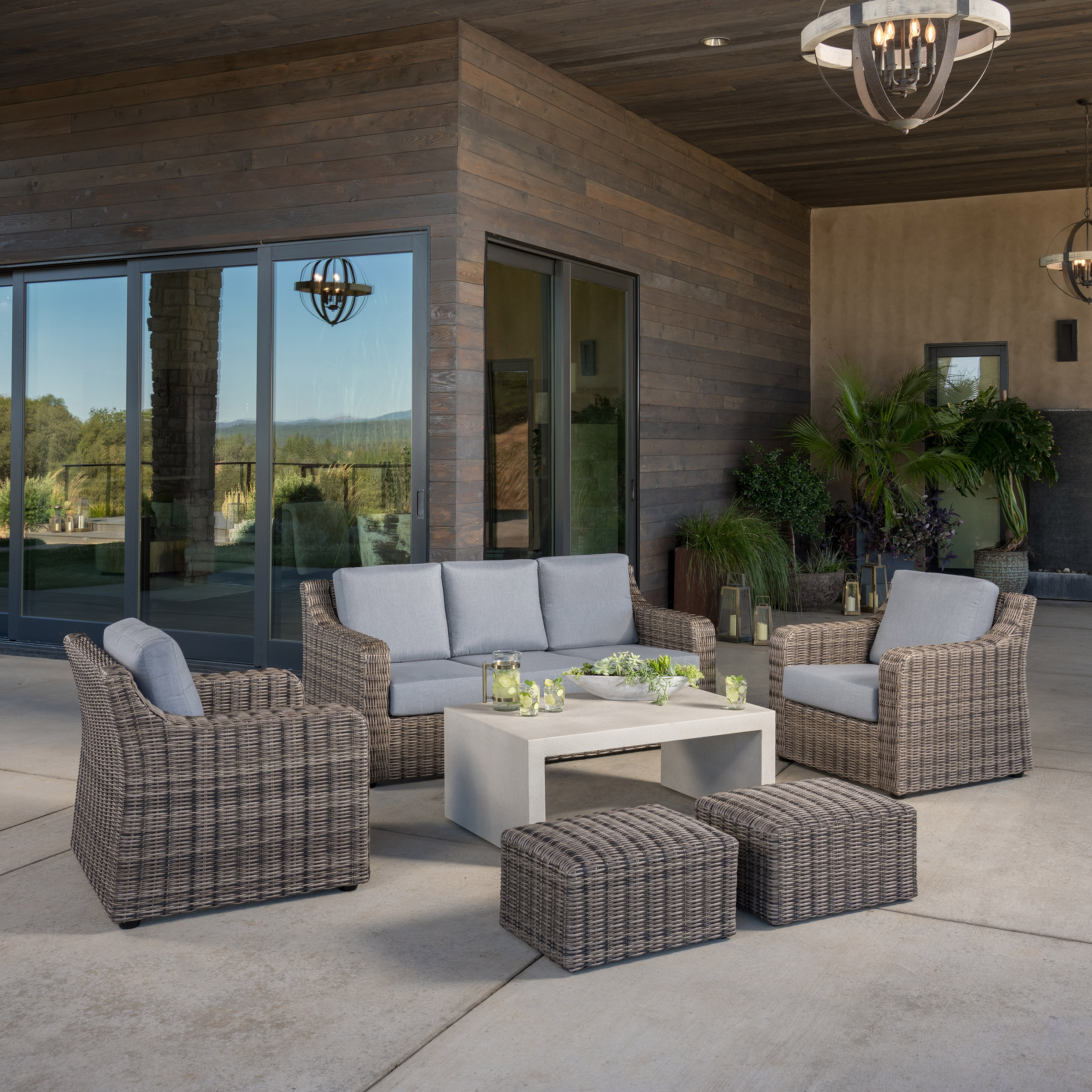 SunVilla Kent 6-piece Outdoor Patio Seating Set | Costco