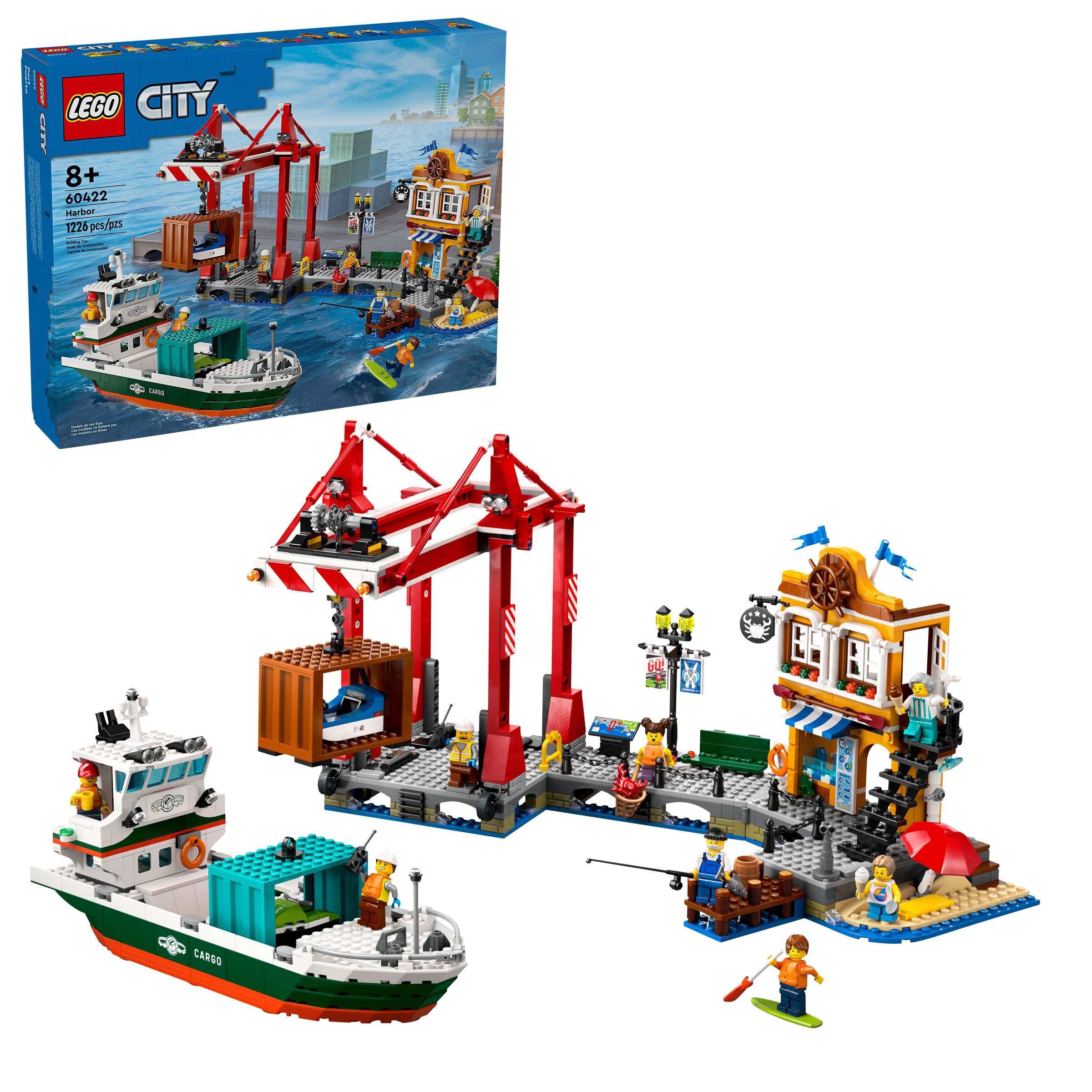 LEGO City Seaside Harbor with Cargo Ship 60422