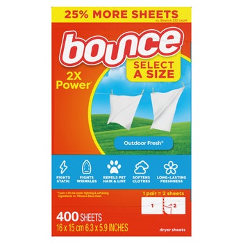 Bounce Select-a-Size Dryer Sheets