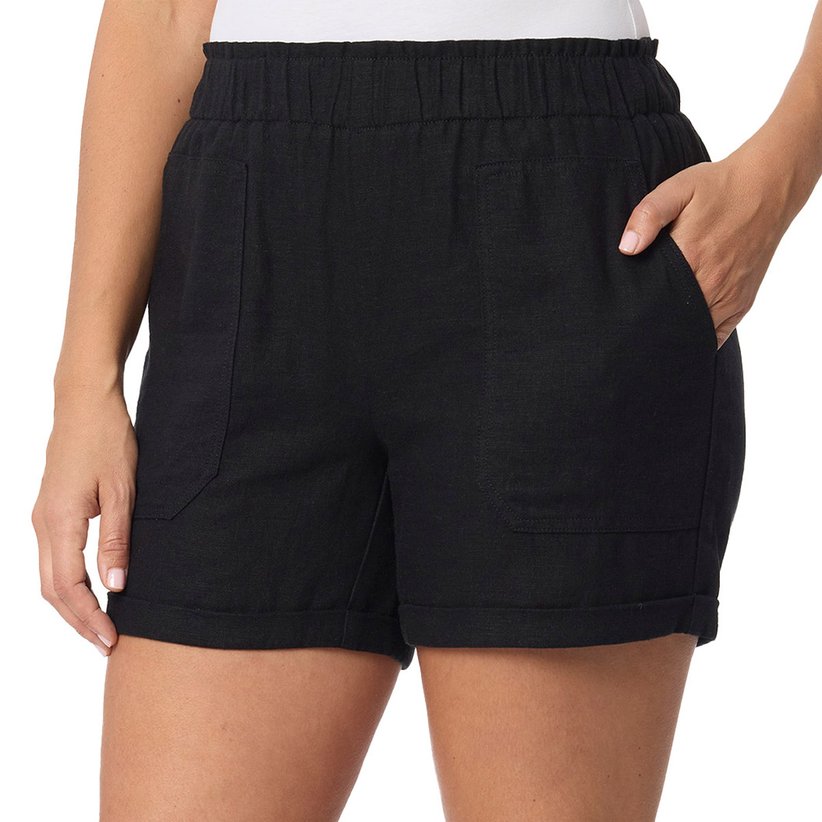 Briggs Women's Linen Blend Tiered Dress | Costco