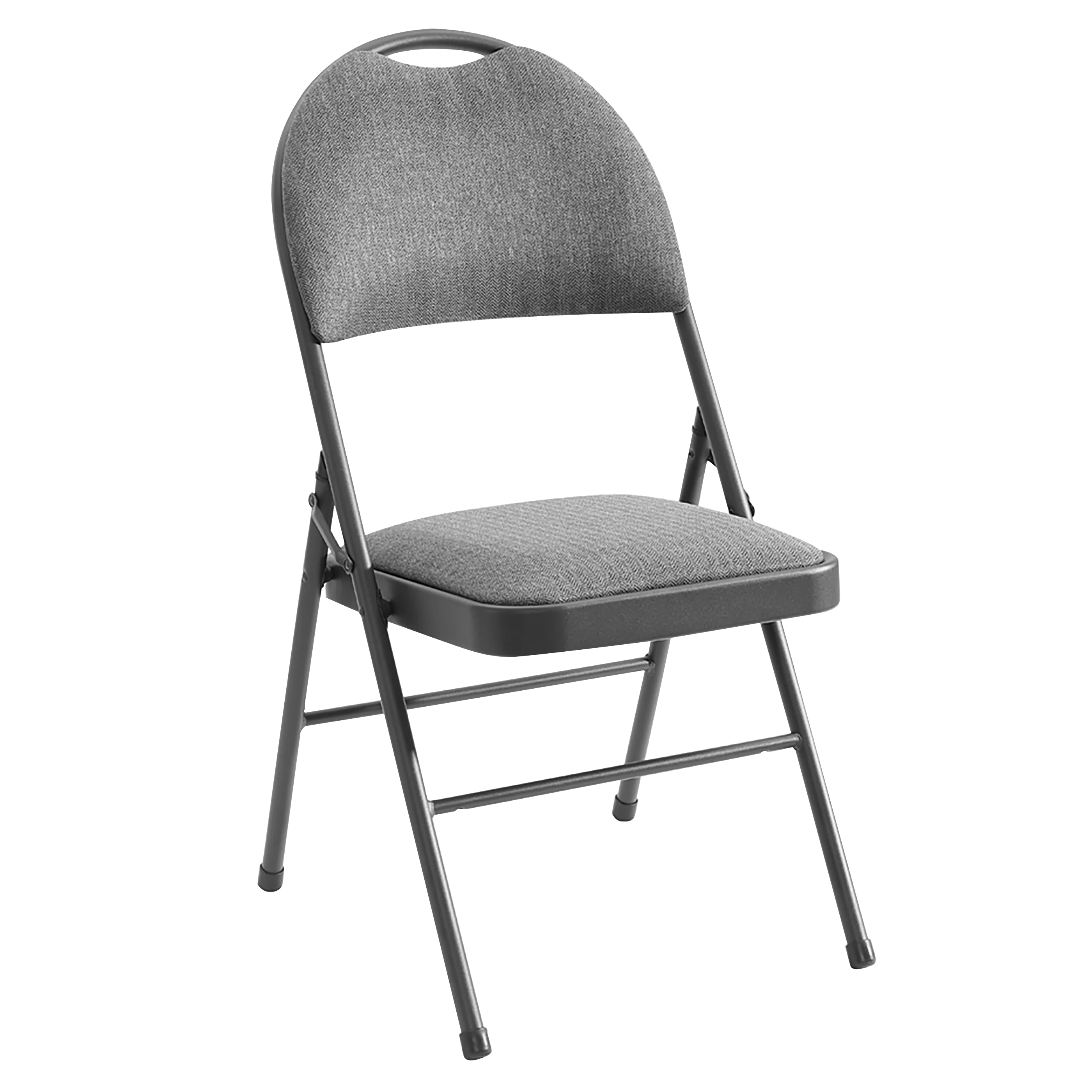 Maxchief Metal High Back Padded Folding Chair, Gray | Costco