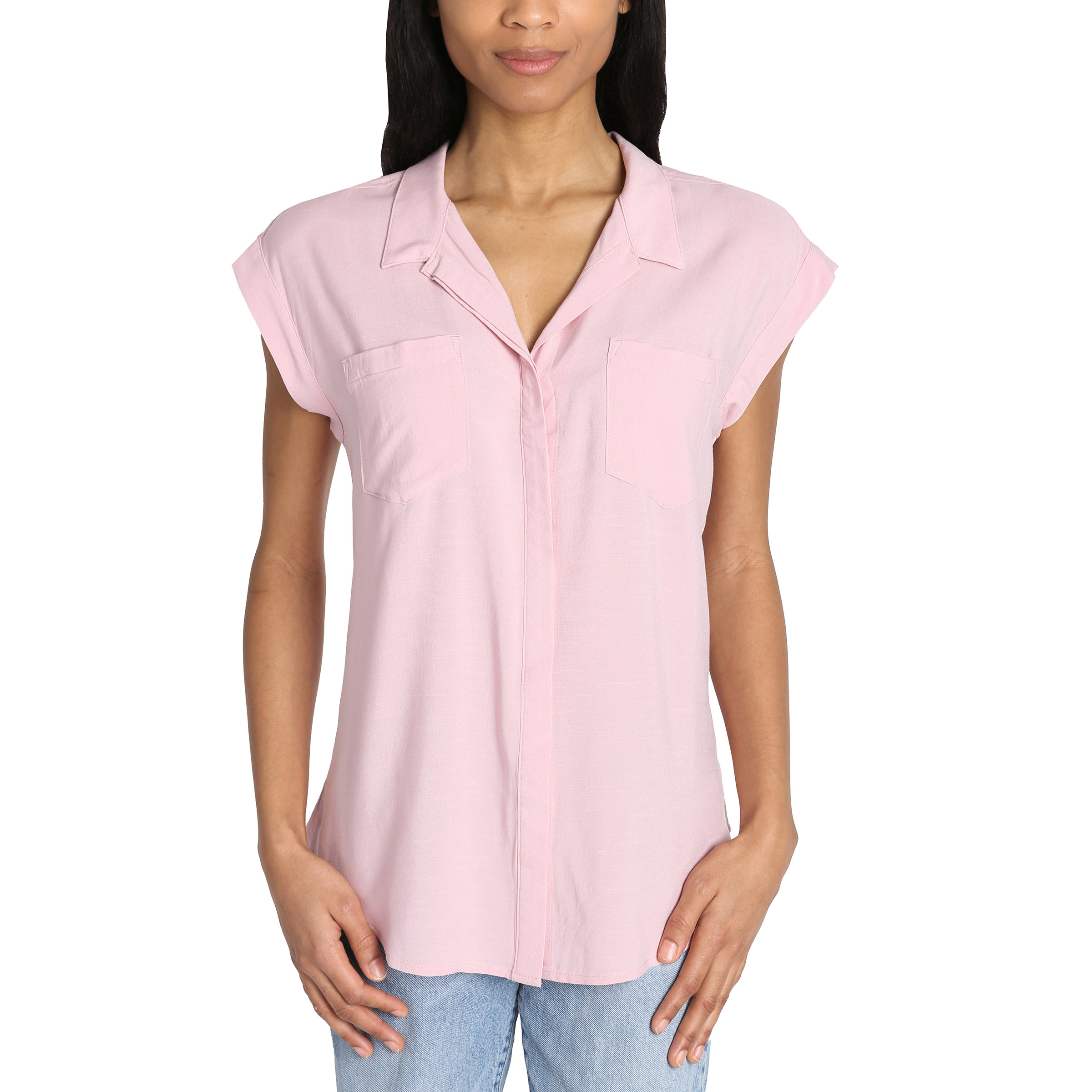 pois gather 2way blouse pink 新品 pois gather2way blouse pink - メルカリ