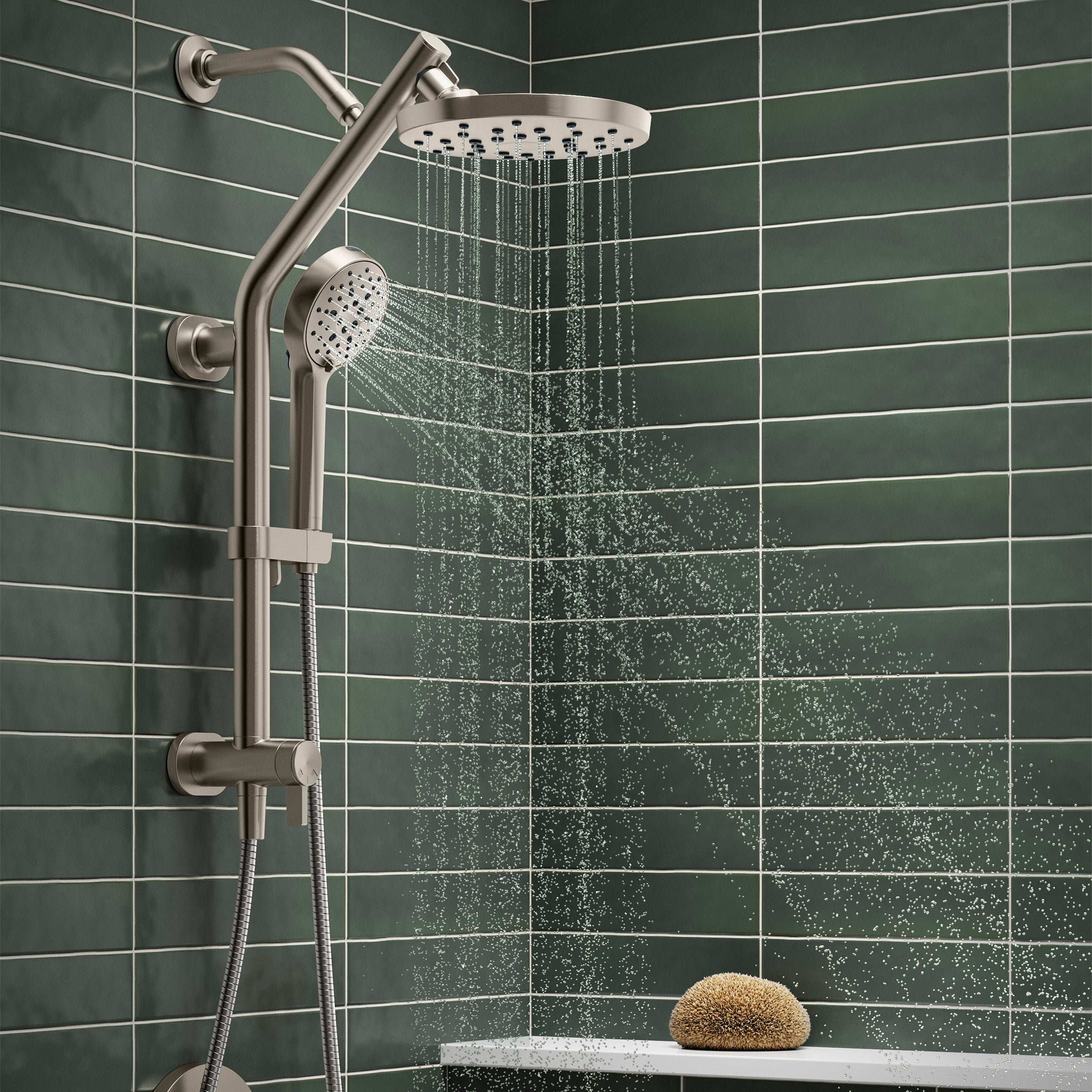 KOHLER HydroRail® 3-in-1 Multifunction Showerhead and Column Kit