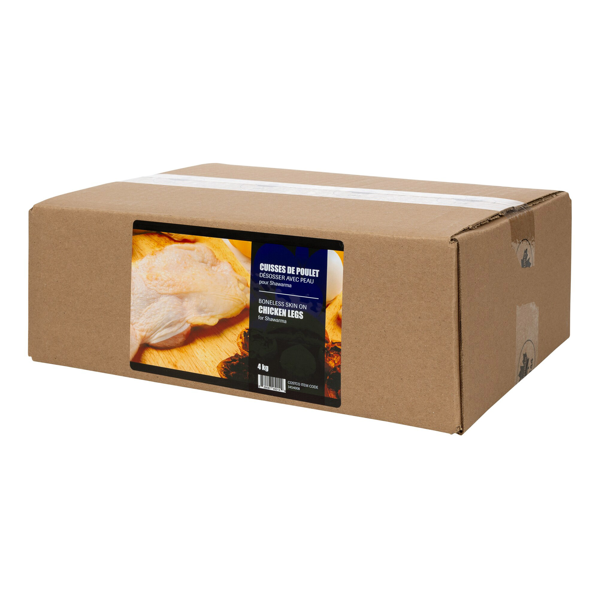 Service Alimentaire Desco Chicken Leg Boneless Skin On, 4 kg
