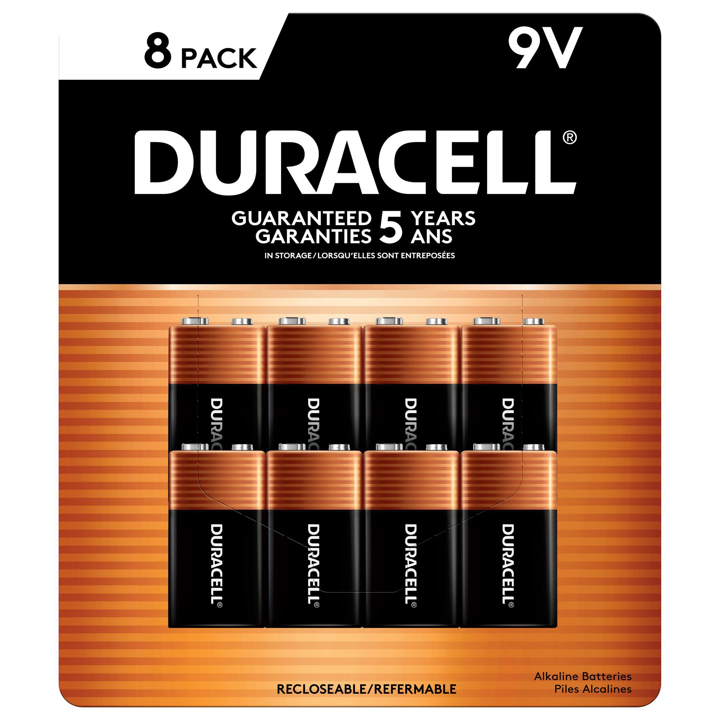Duracell Alkaline Batteries 9V 