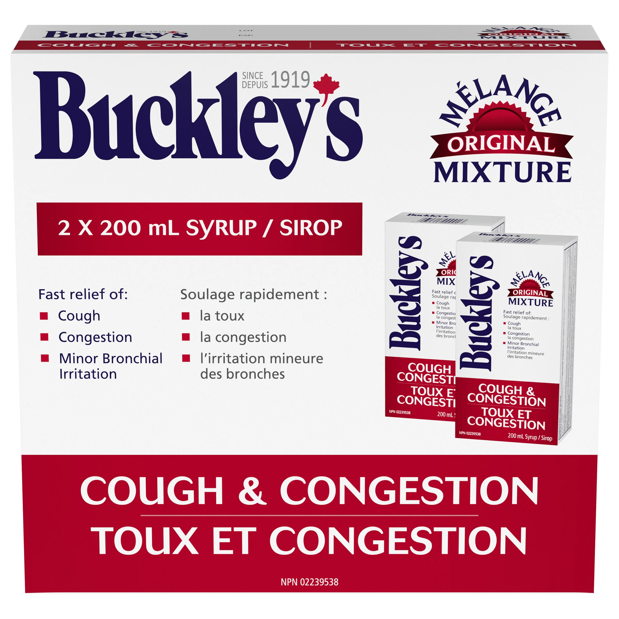 Buckley’s cough and congestion mixture