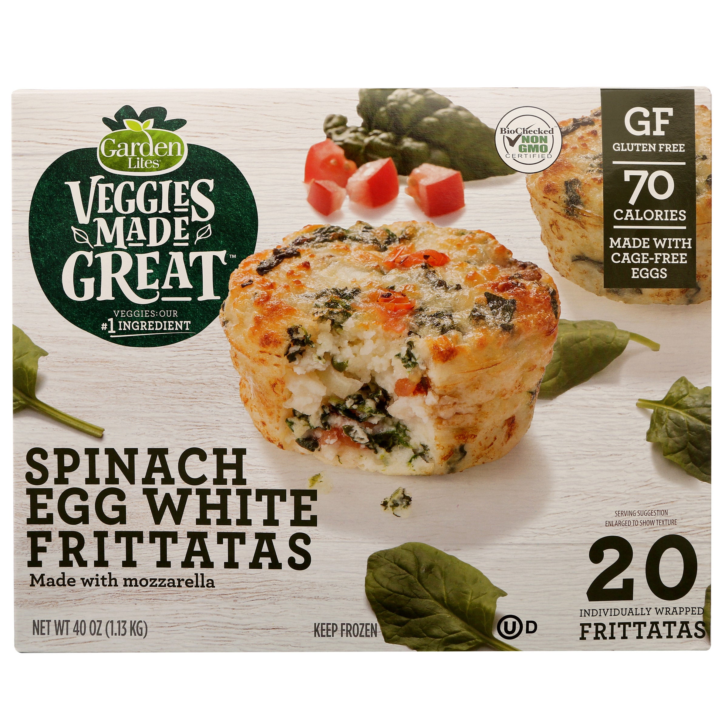 Veggies Made Great Spinach Egg White Frittatas