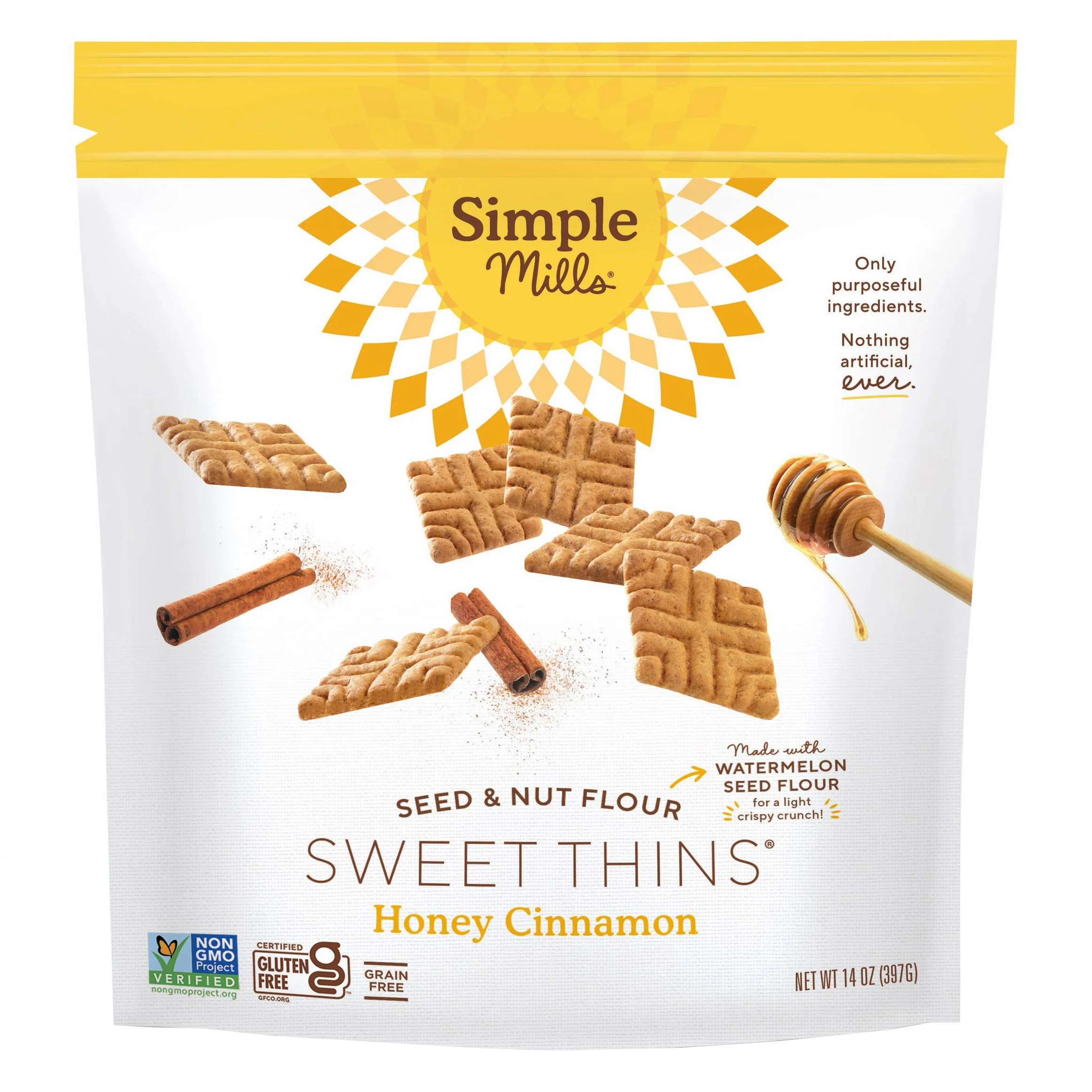 Simple Mills Honey Cinnamon Sweet Thins