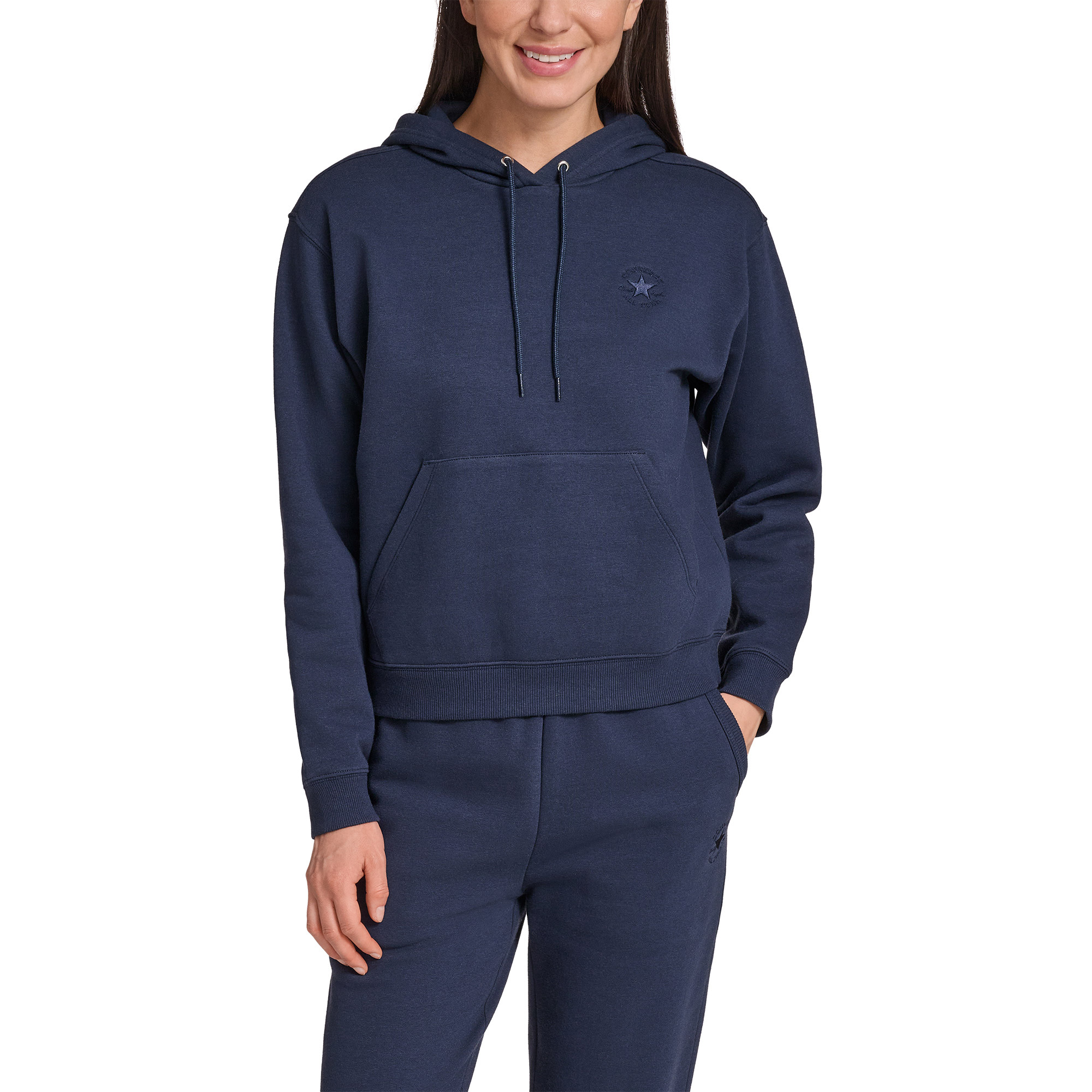 Converse Women's Fleece Pullover Hoodie | Costco