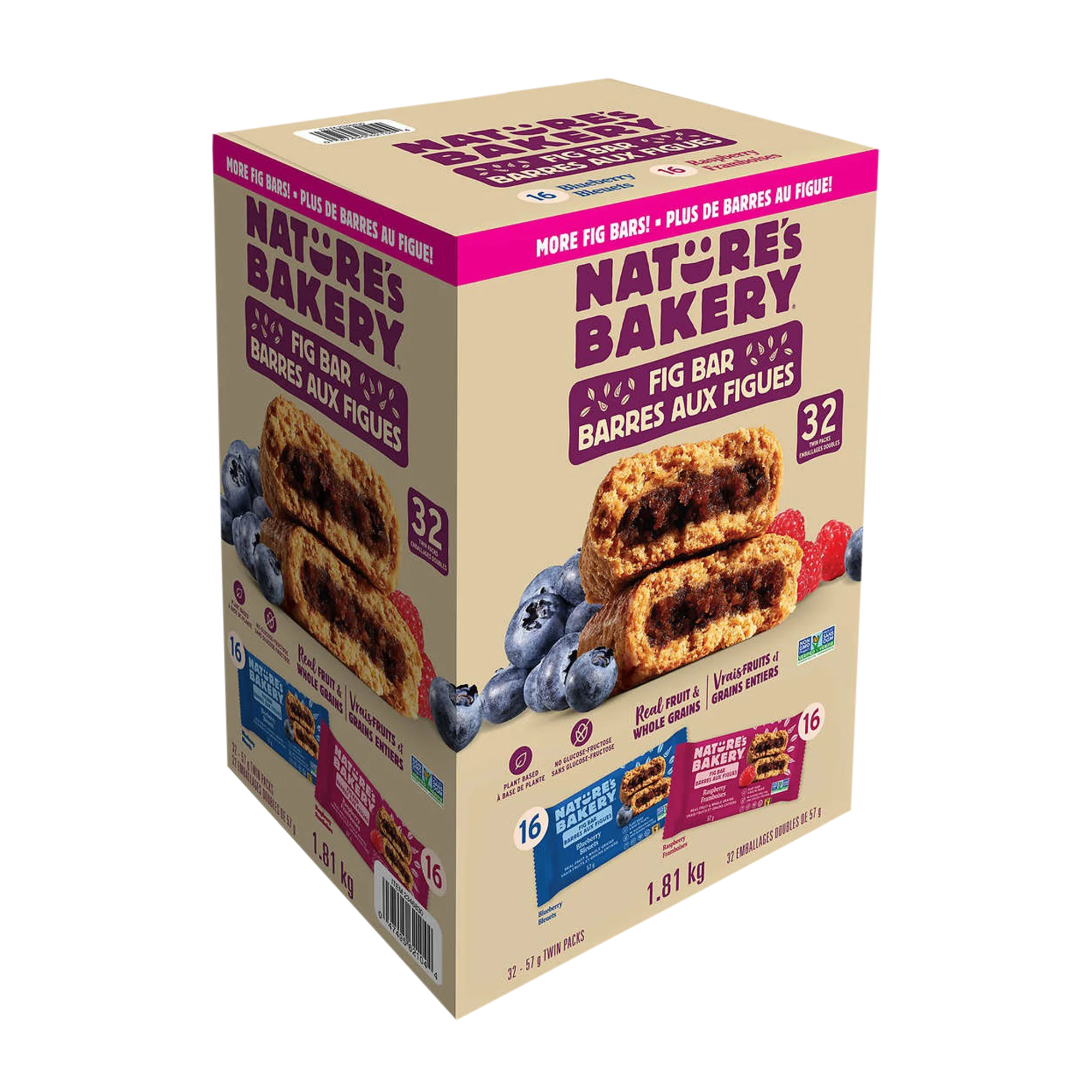 Nature’s Bakery real fruit and whole grains fig bars