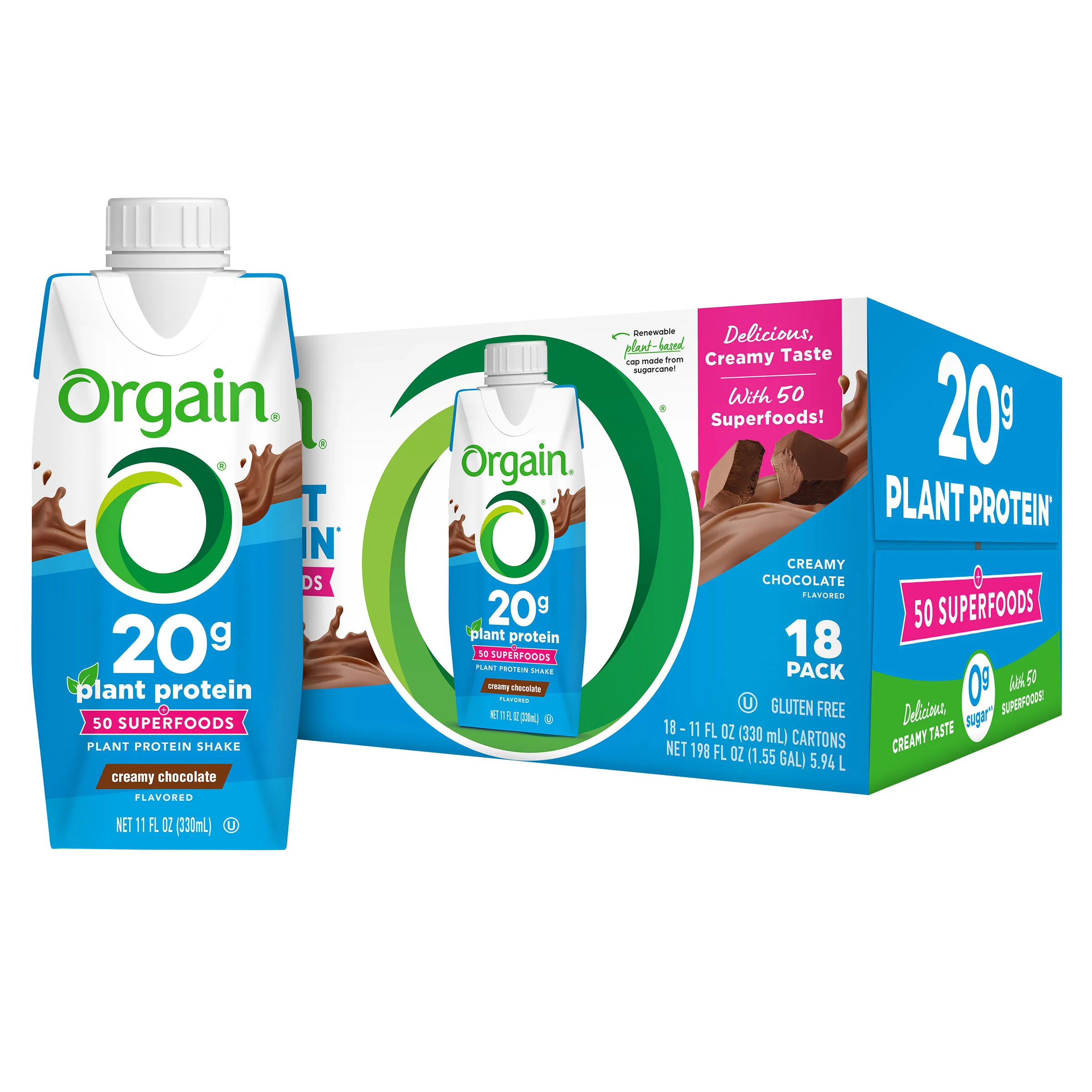 Orgain Plant-Based Protein Shake