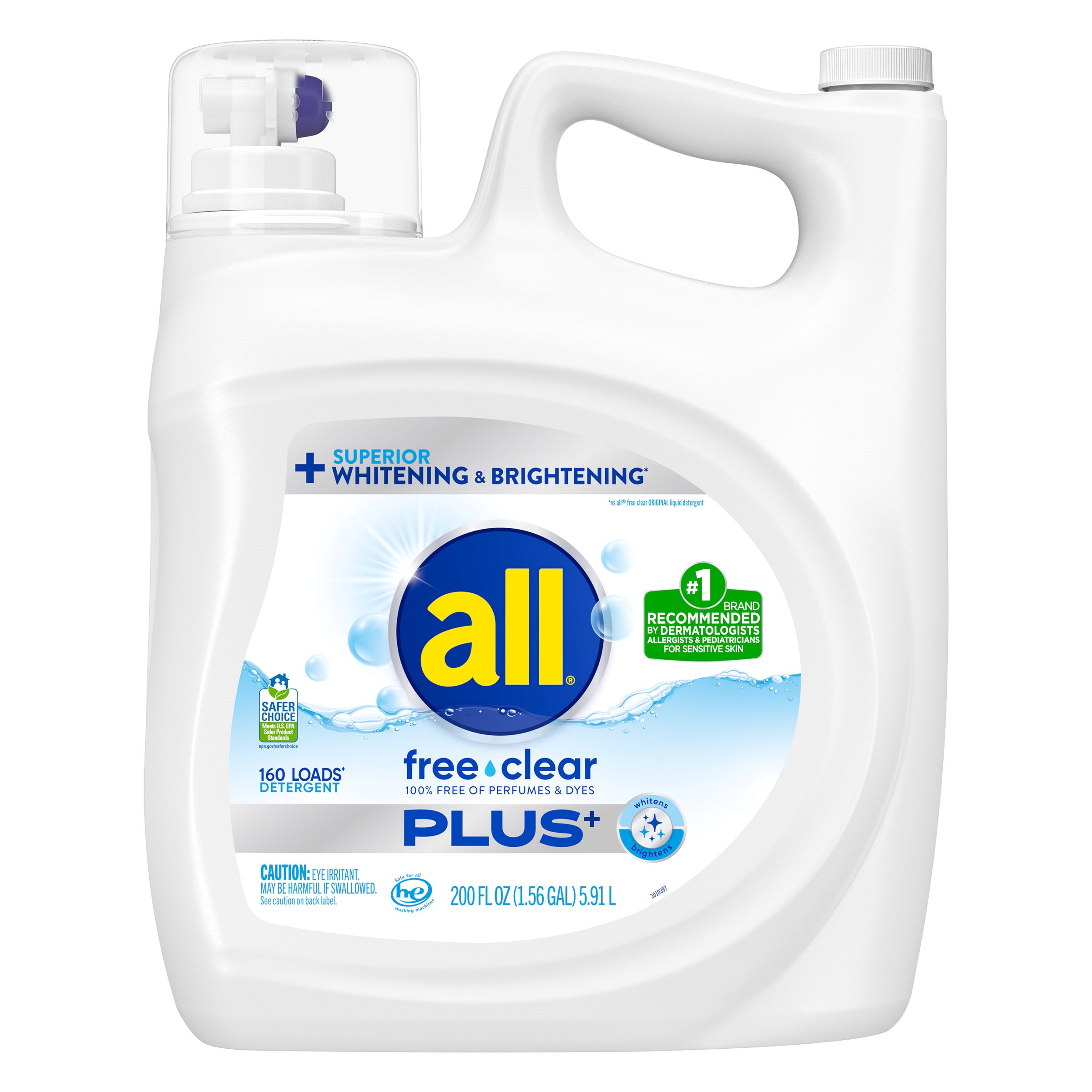 All Free & Clear Plus Liquid Laundry Detergent
