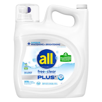All Free & Clear Plus Liquid Laundry Detergent