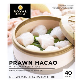 Royal Asia Prawn Hacao with Soy Ginger Sauce