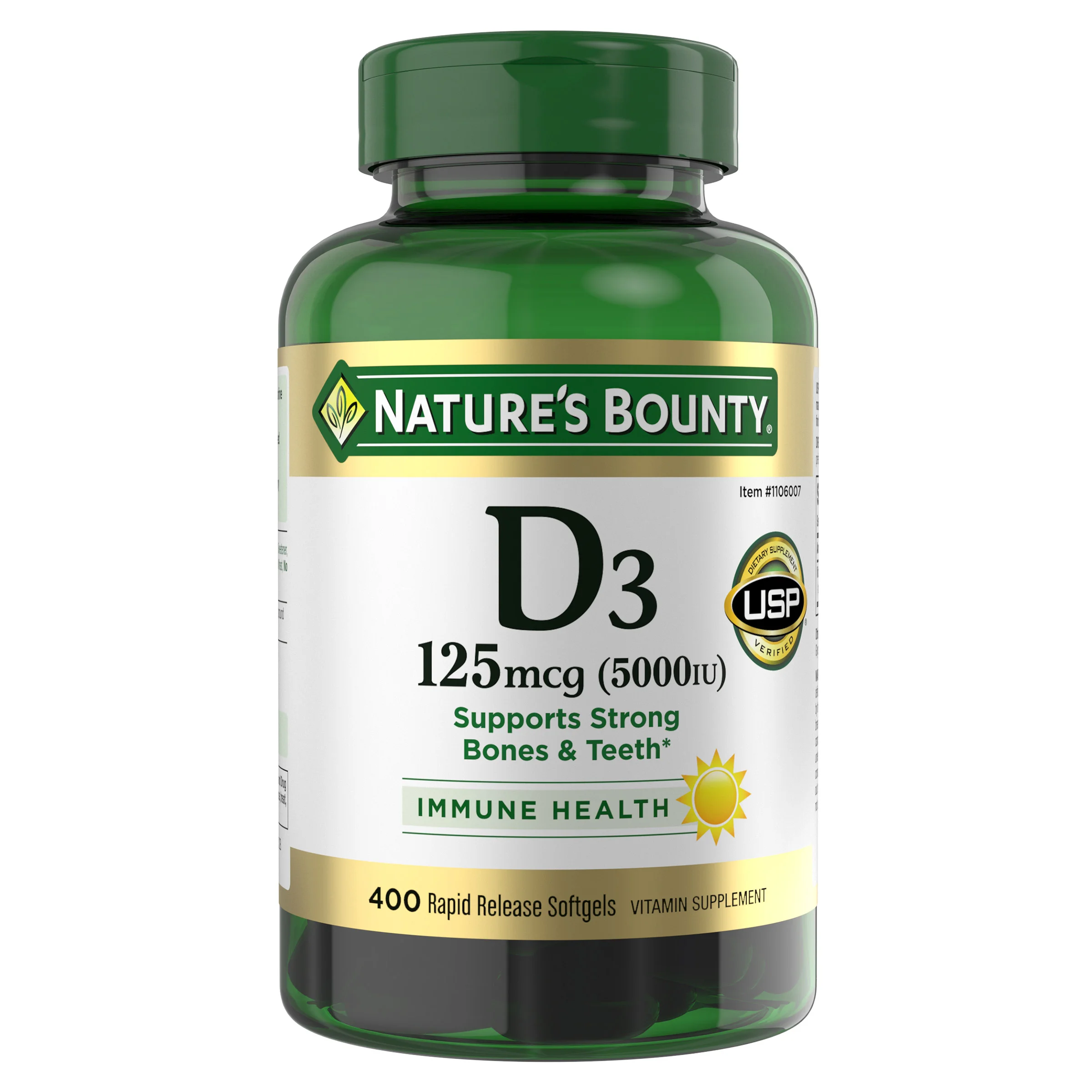 Nature's Bounty Vitamin D3