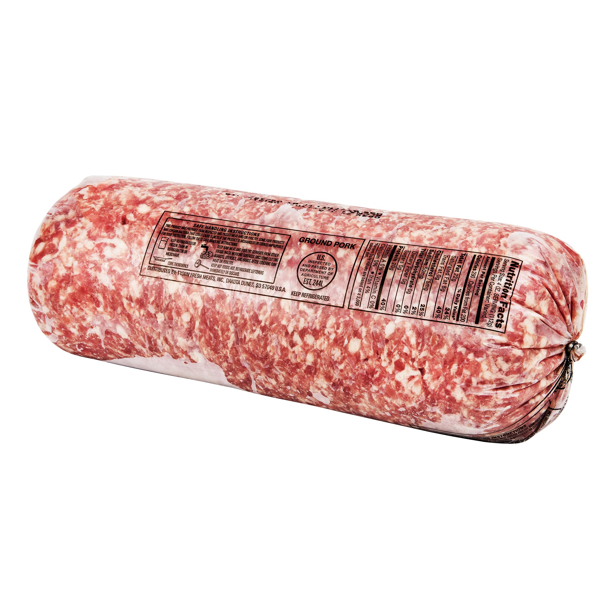 Lean Ground Pork Full Case, 24 kg average weight*
