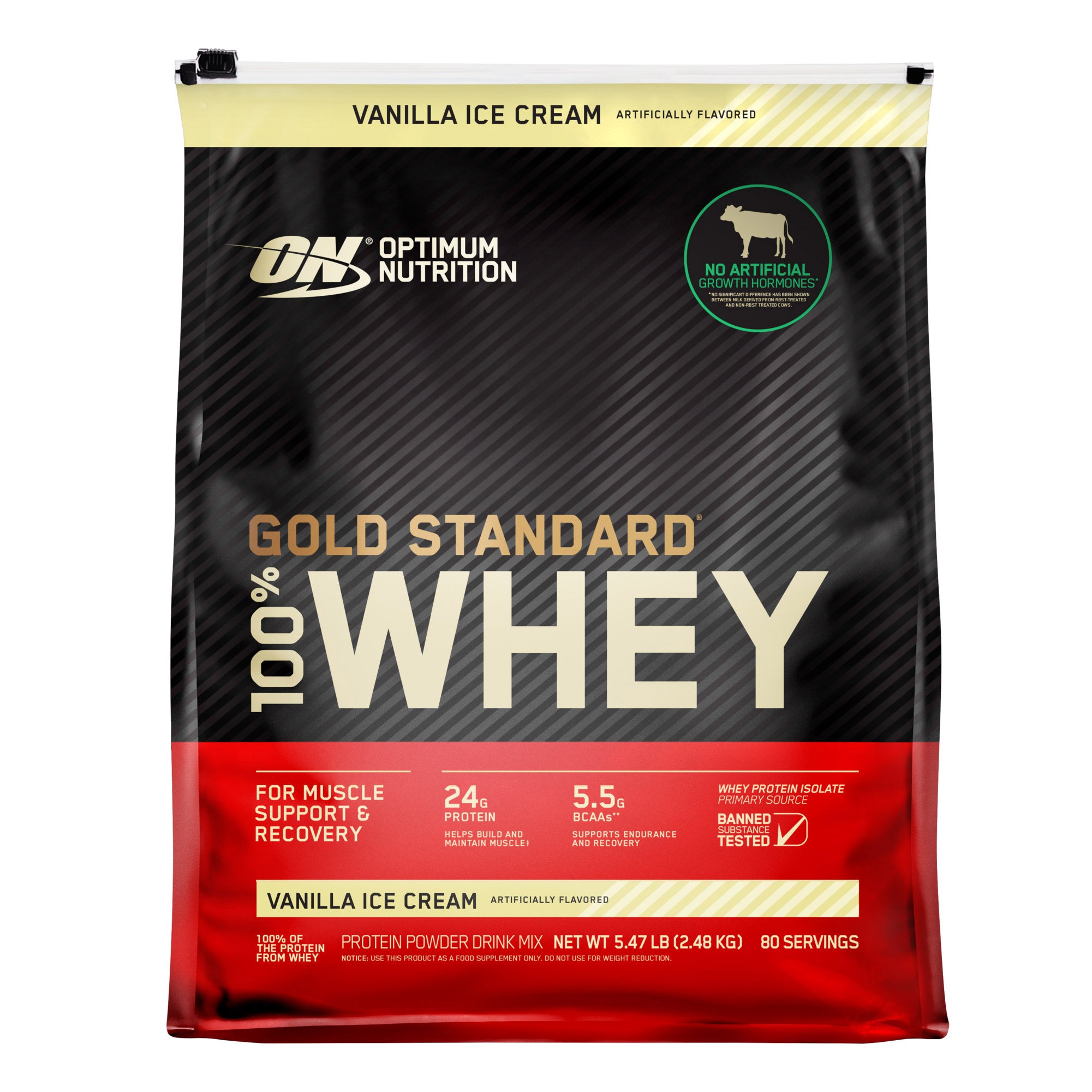Optimum Nutrition Gold Standard 100% Whey Protein Powder