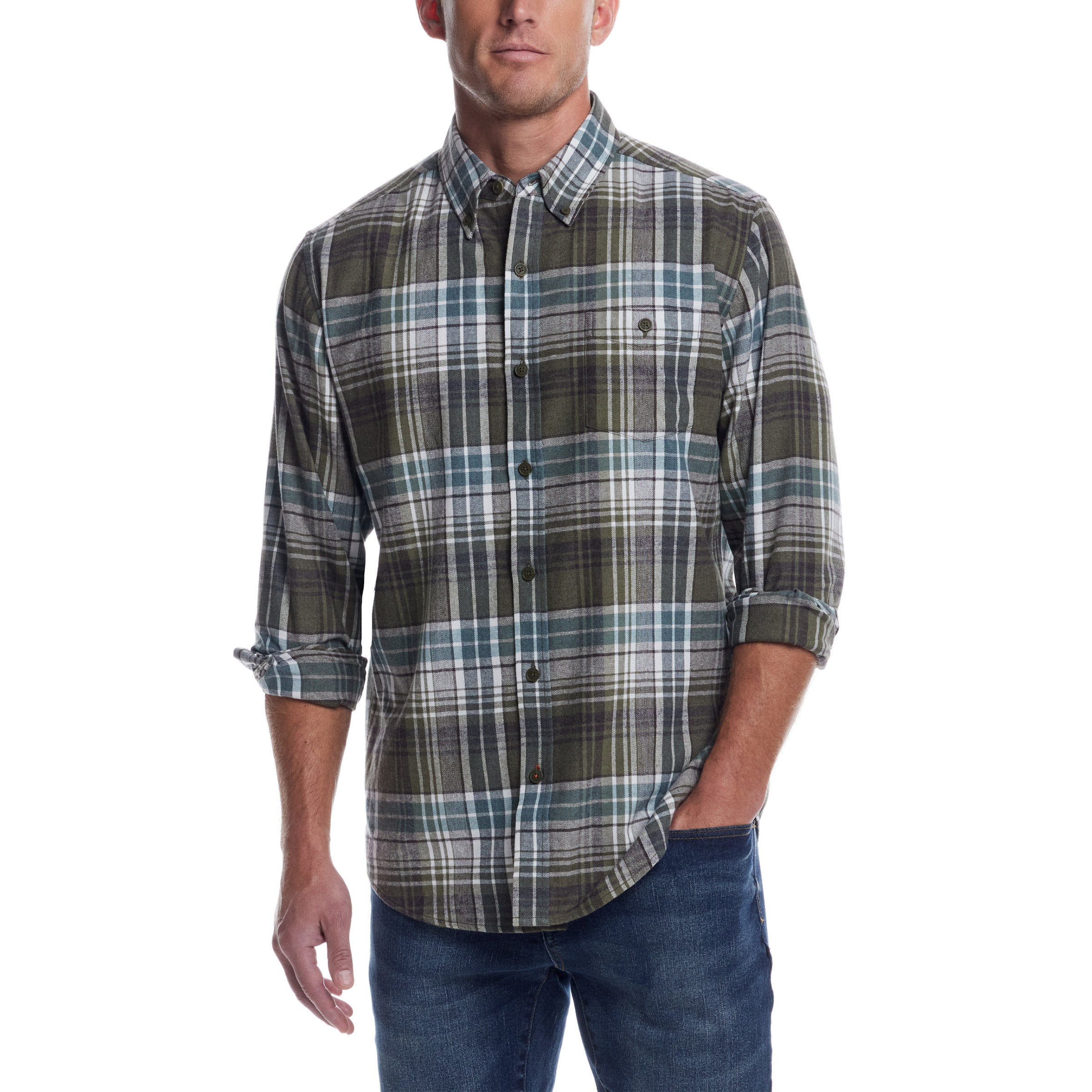 Weatherproof Vintage Men's Flannel Shirt