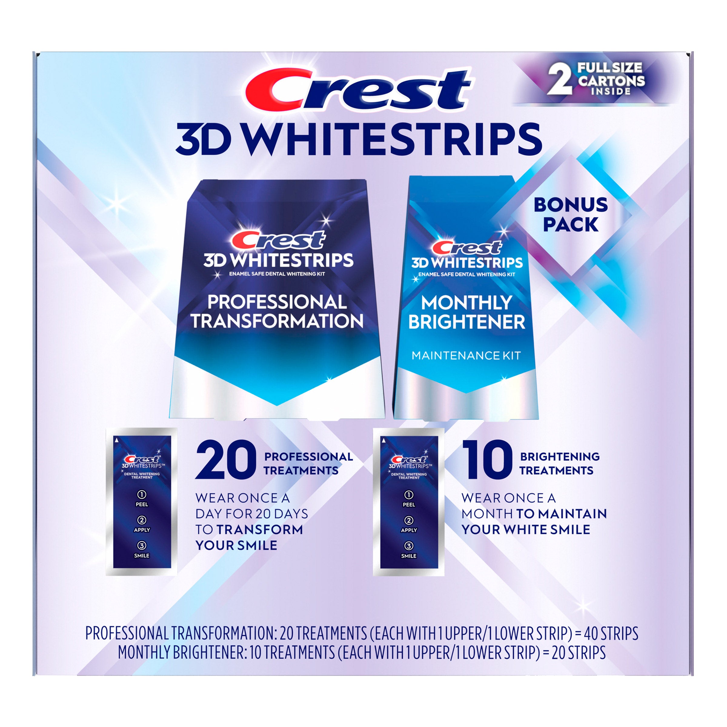Crest 3D Whitestrips 