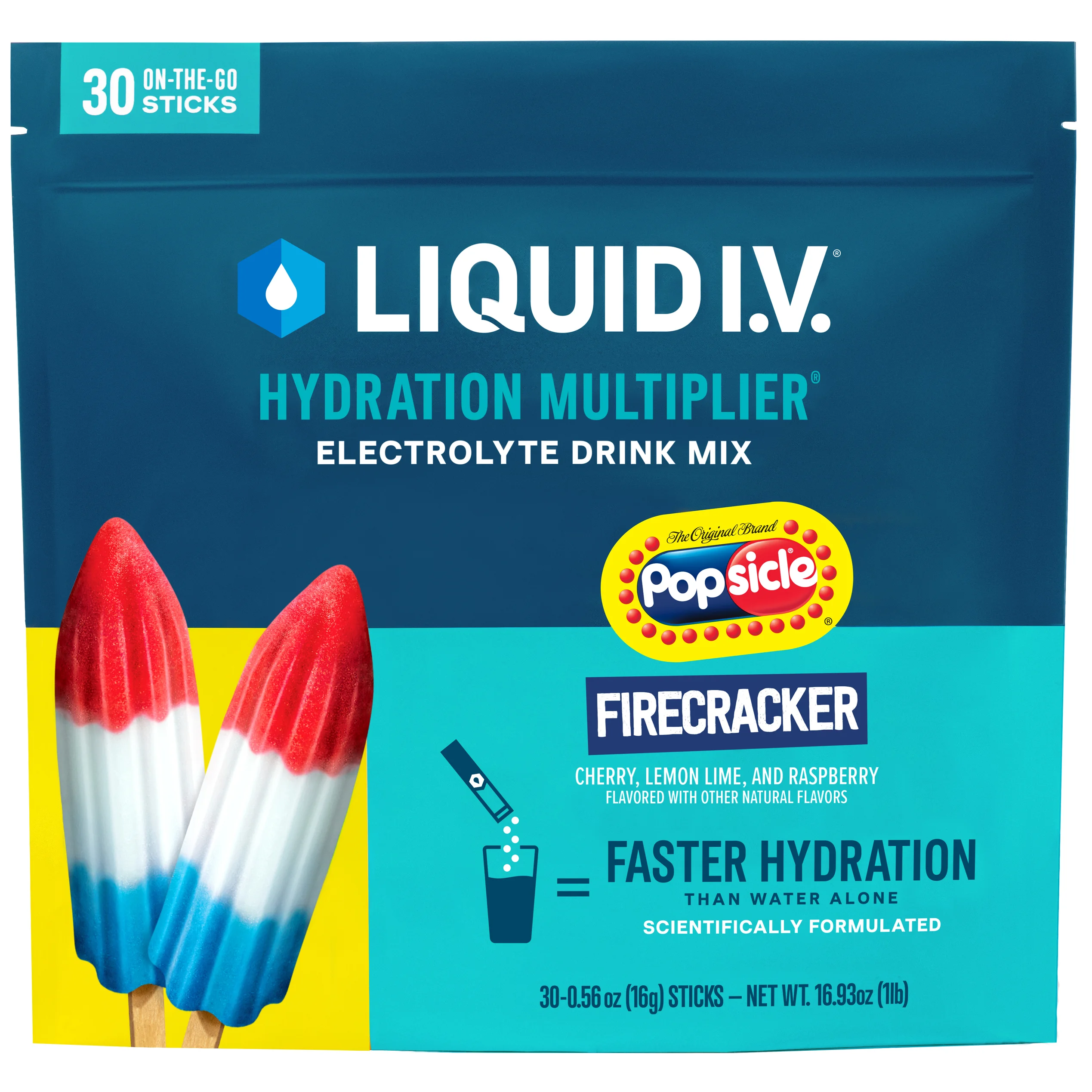 Liquid I.V. Hydration Multiplier, Firecracker